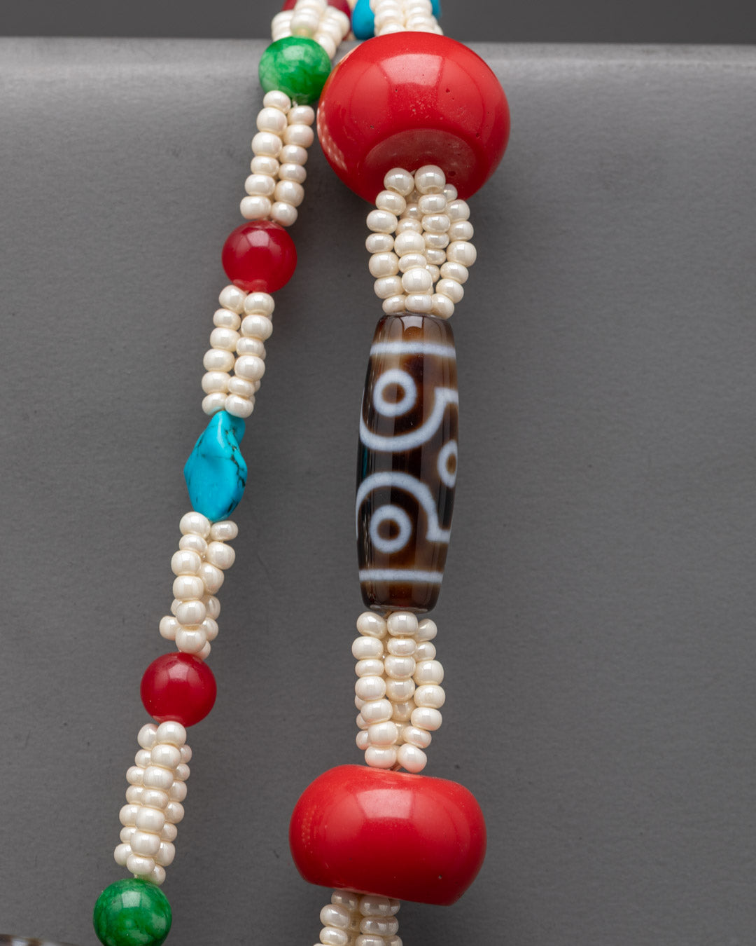 Handcrafted Ghau Mala | Traditional Tibetan Prayer Bead Necklace
