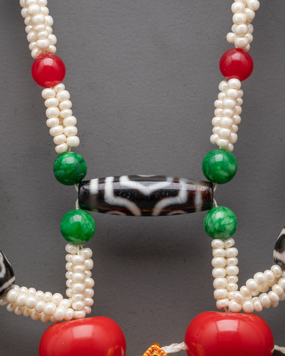 Handcrafted Ghau Mala | Traditional Tibetan Prayer Bead Necklace