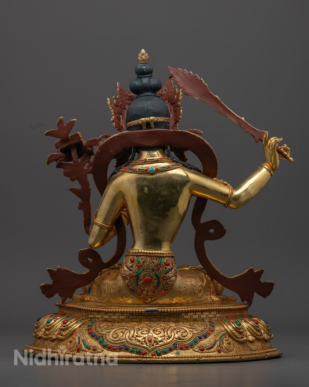 Manjushri Statue | Authentic Tibetan Handmade Statue
