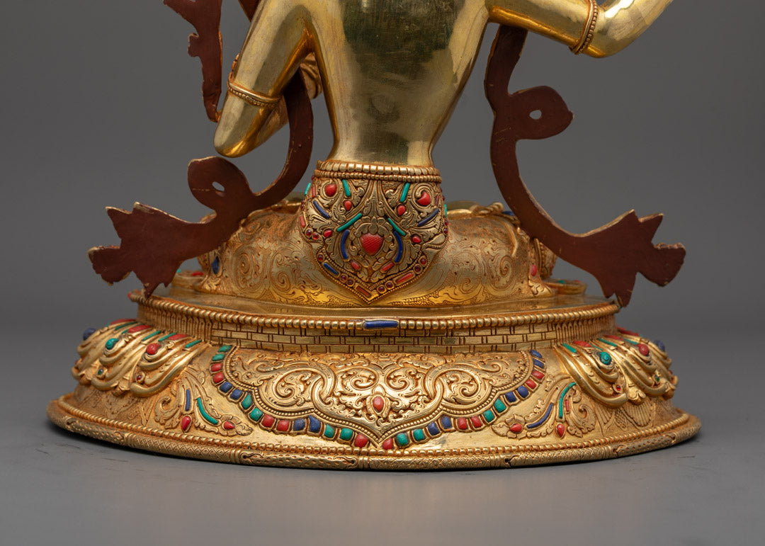 Manjushri Statue | Authentic Tibetan Handmade Statue