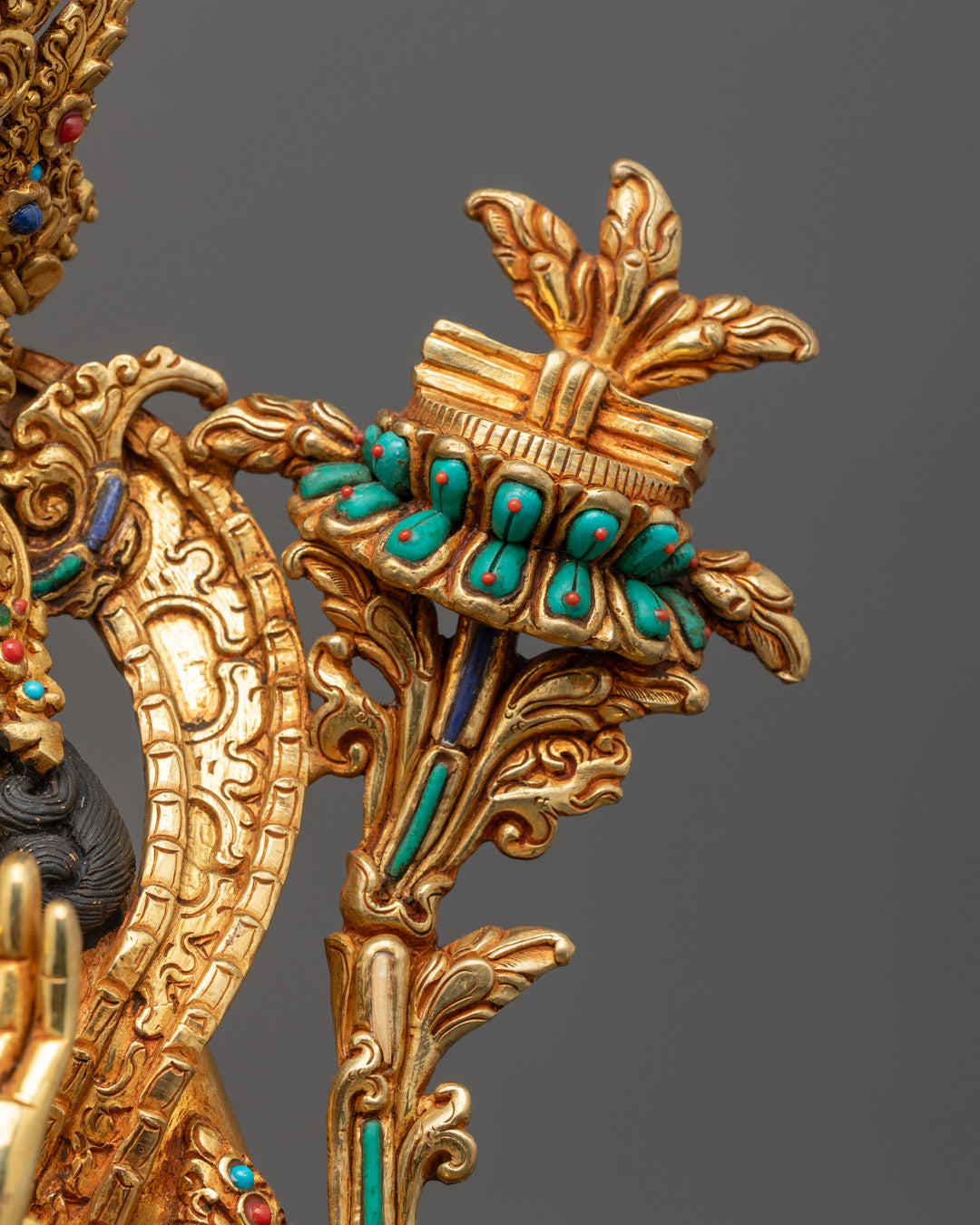 Manjushri Statue | Authentic Tibetan Handmade Statue