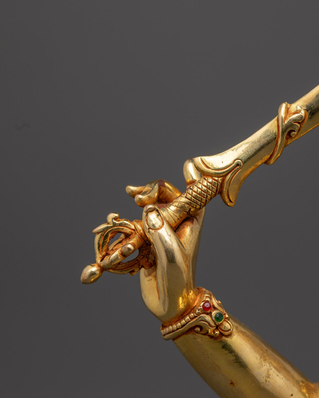 Manjushri Statue | Authentic Tibetan Handmade Statue