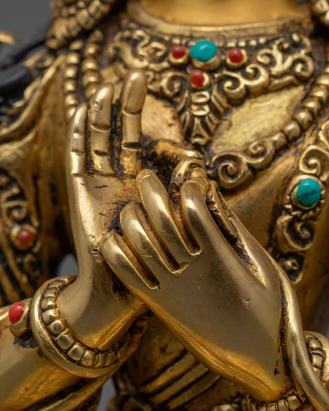 Manjushri Sculpture | Tibetan Buddhist Figurine