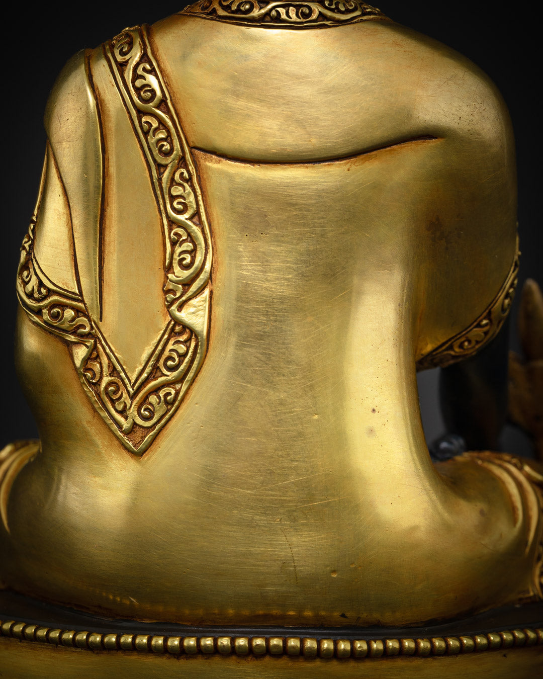 Medicine Buddha Statue | Blue Color Hand-Carved Statue