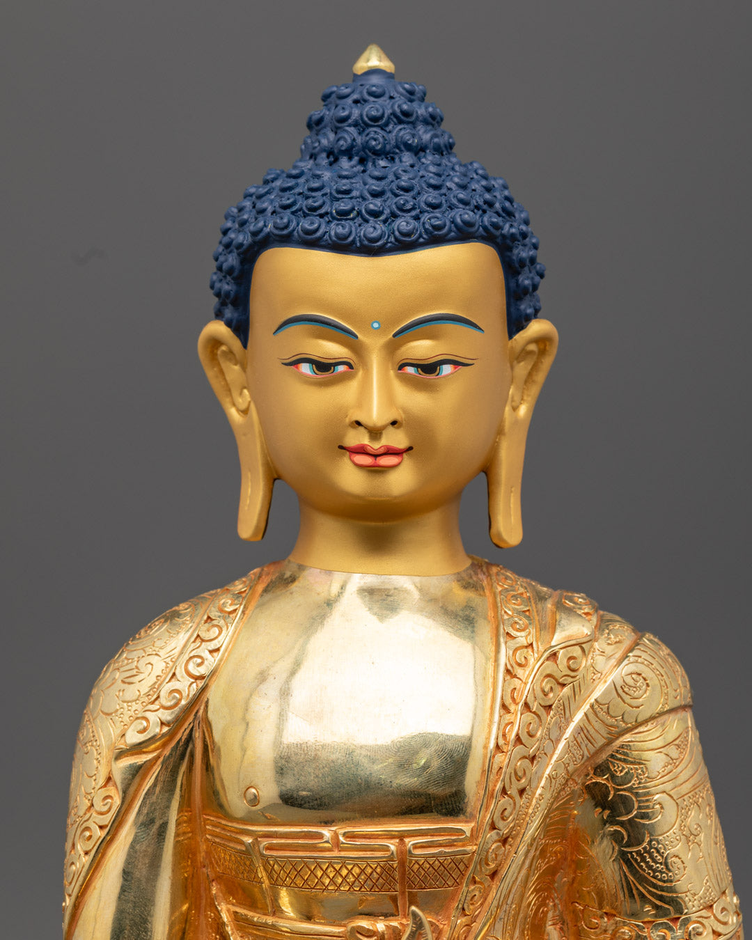 Medicine Buddha Statue | Handmade Copper Tibetan Deity