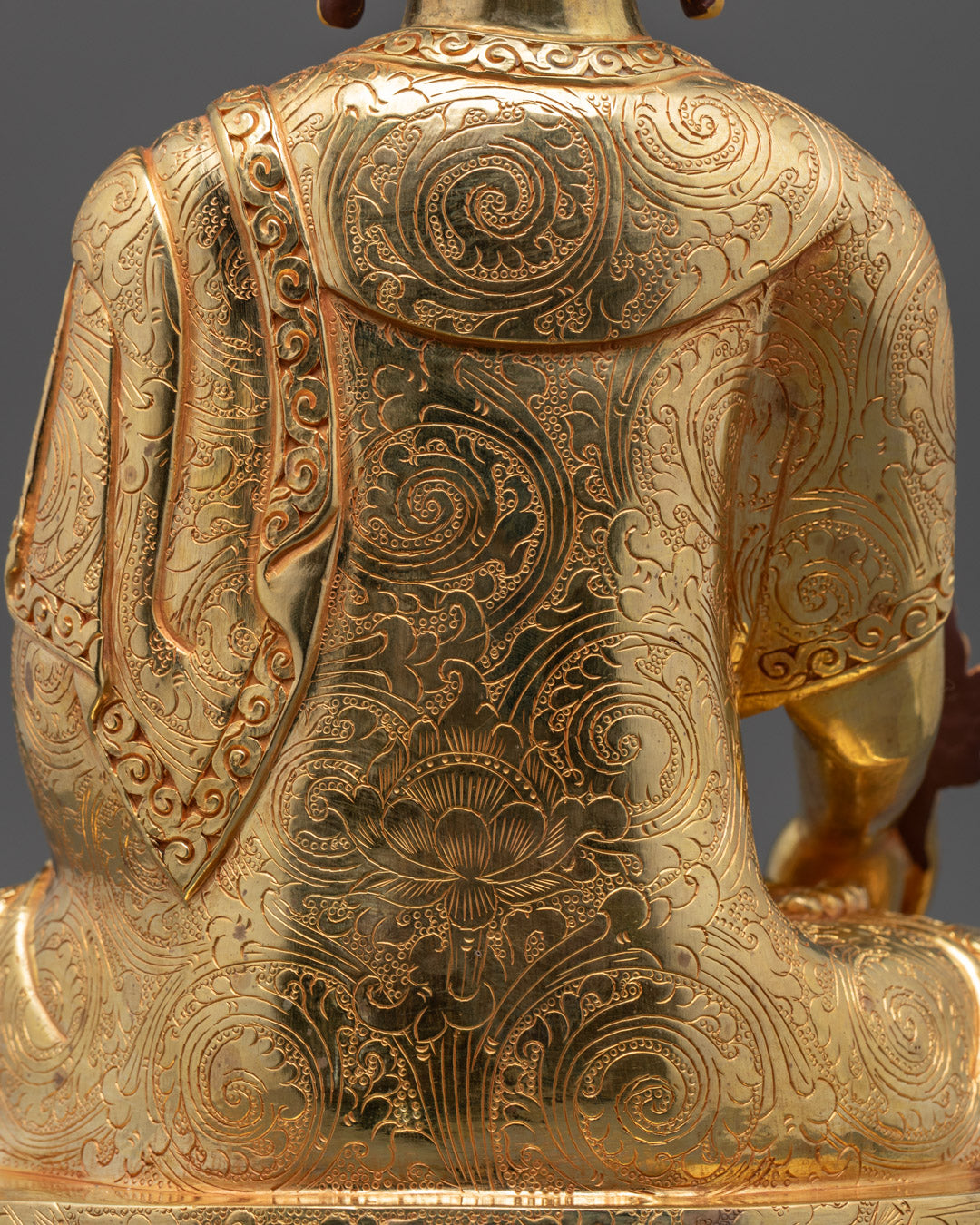 Medicine Buddha Statue | Handmade Copper Tibetan Deity