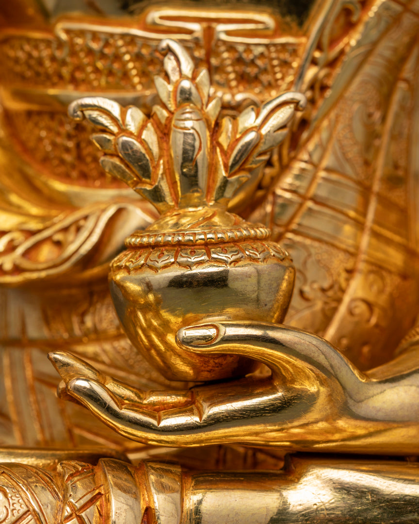 Three Buddha Set Statue | Handmade Buddhist Statue