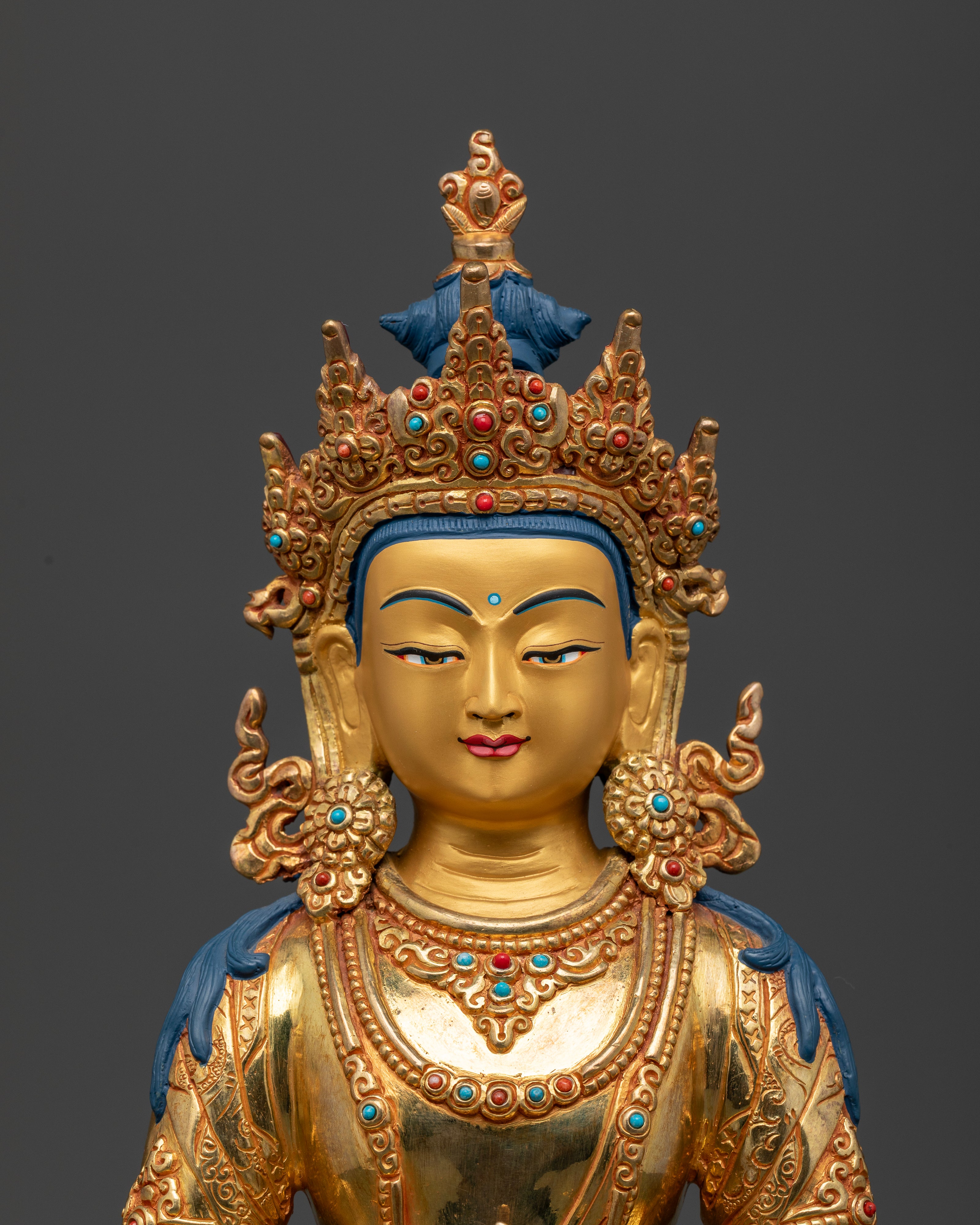 Gold Amitayus: The Buddha of Boundless Life and Serenity