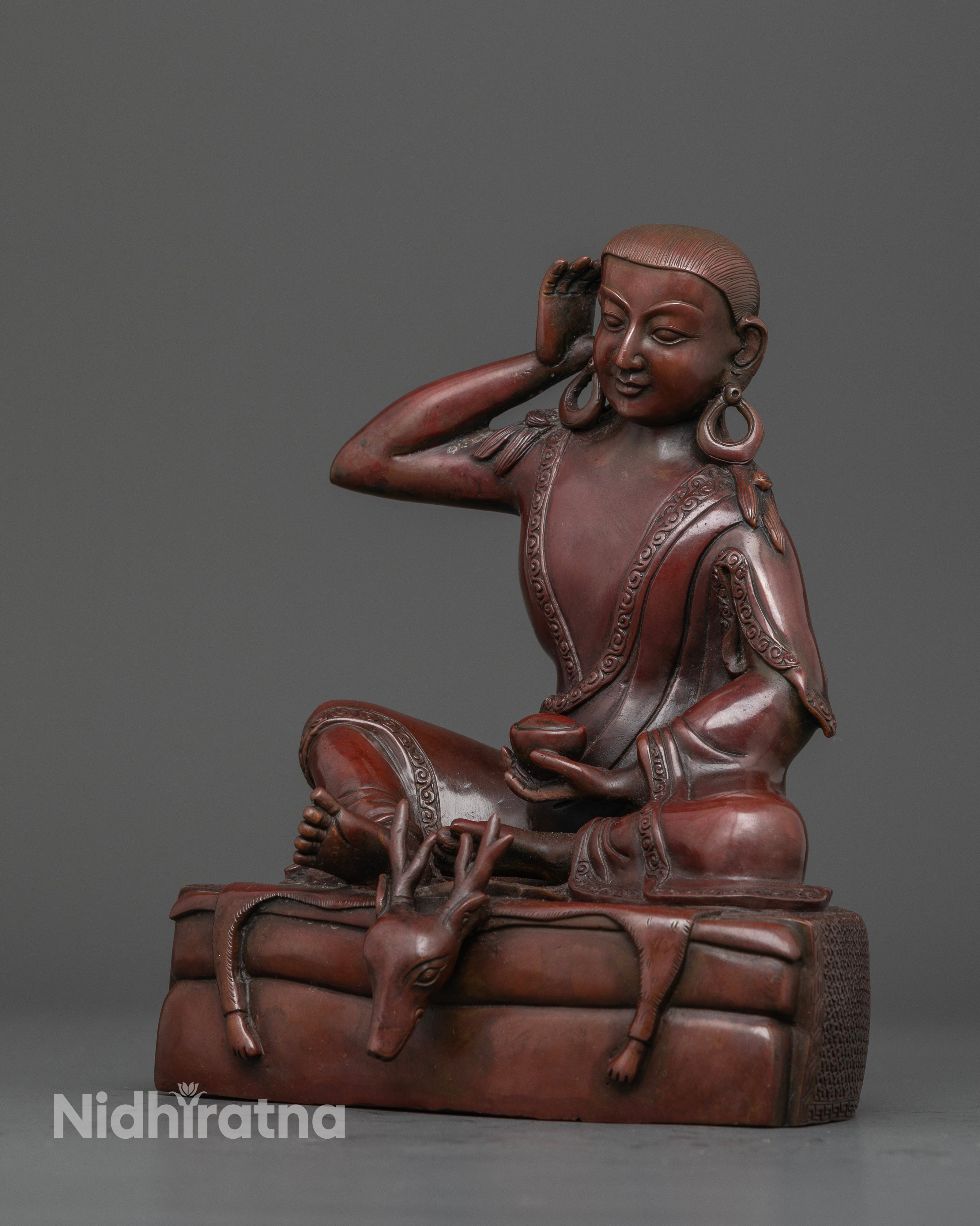 Milarepa with Rich Oxidized Finish