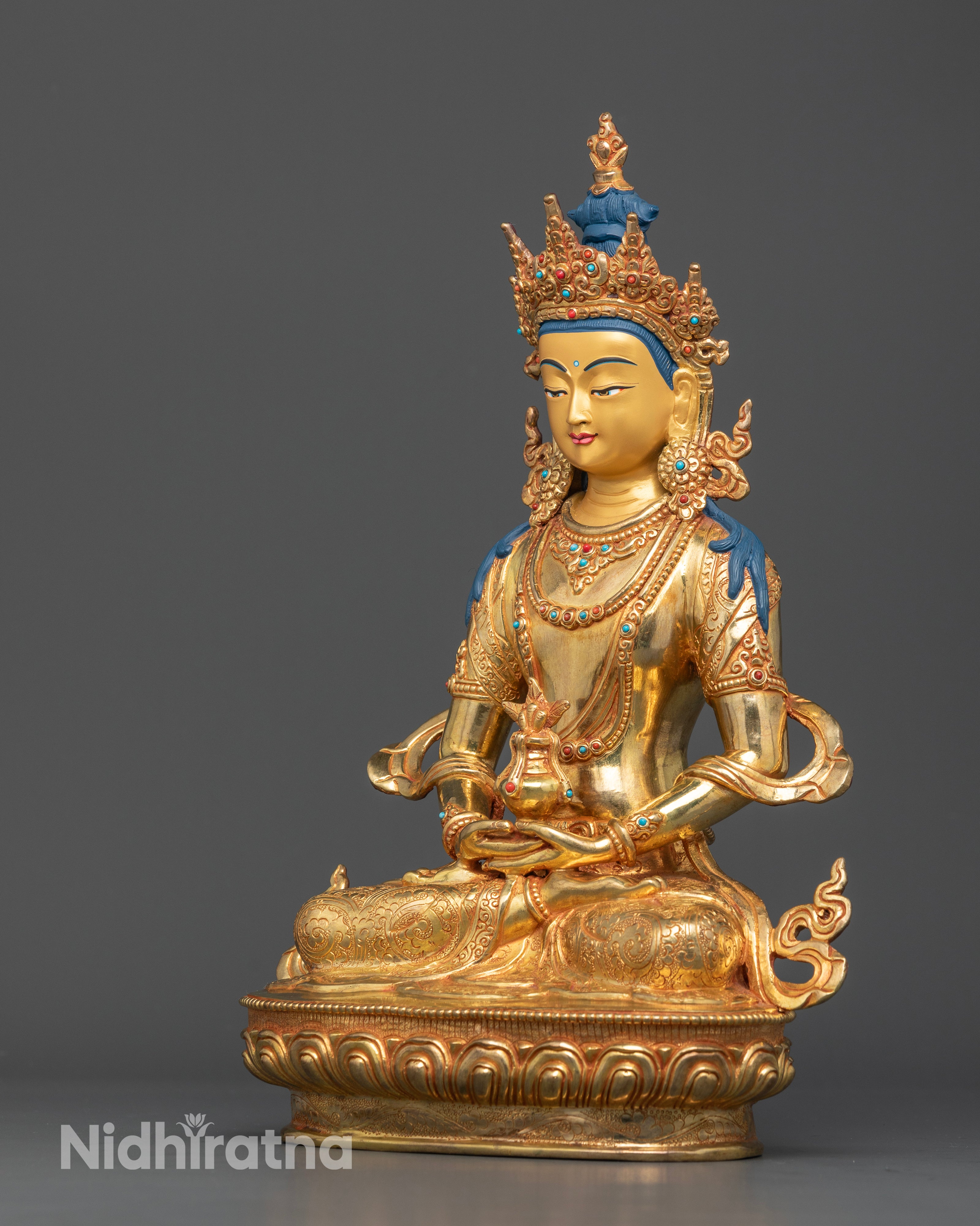 Gold Amitayus: The Buddha of Boundless Life and Serenity