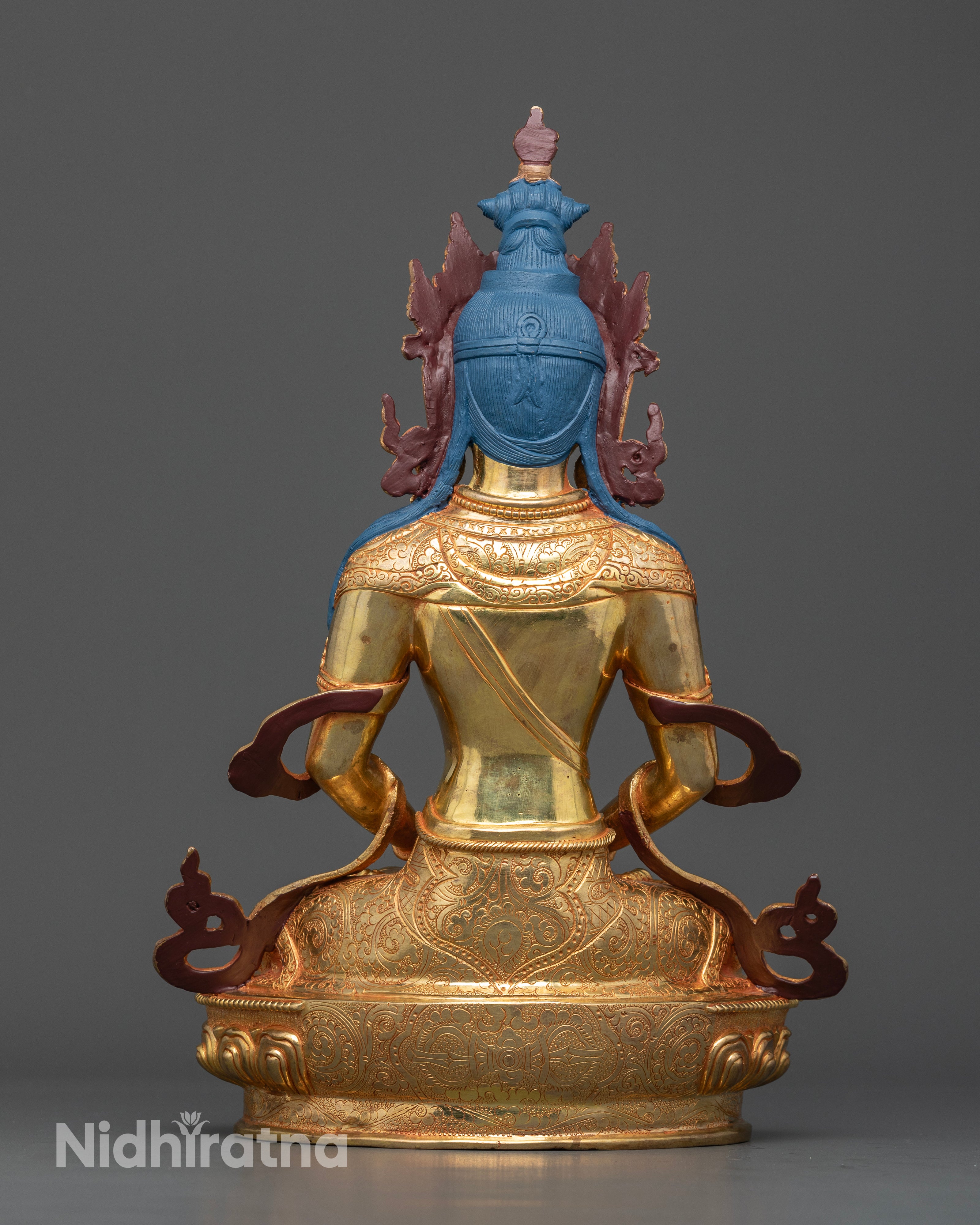 Gold Amitayus: The Buddha of Boundless Life and Serenity