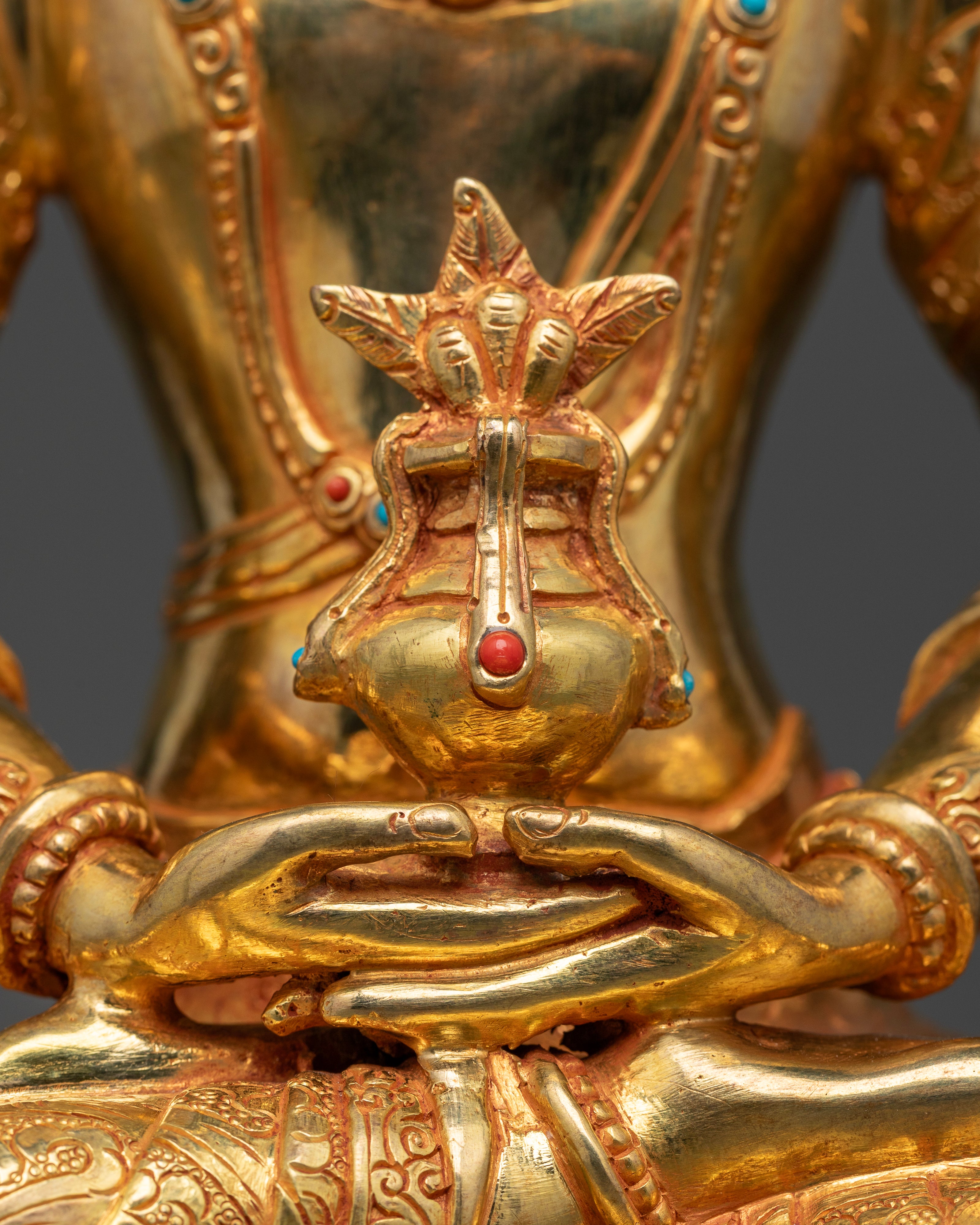 Gold Amitayus: The Buddha of Boundless Life and Serenity