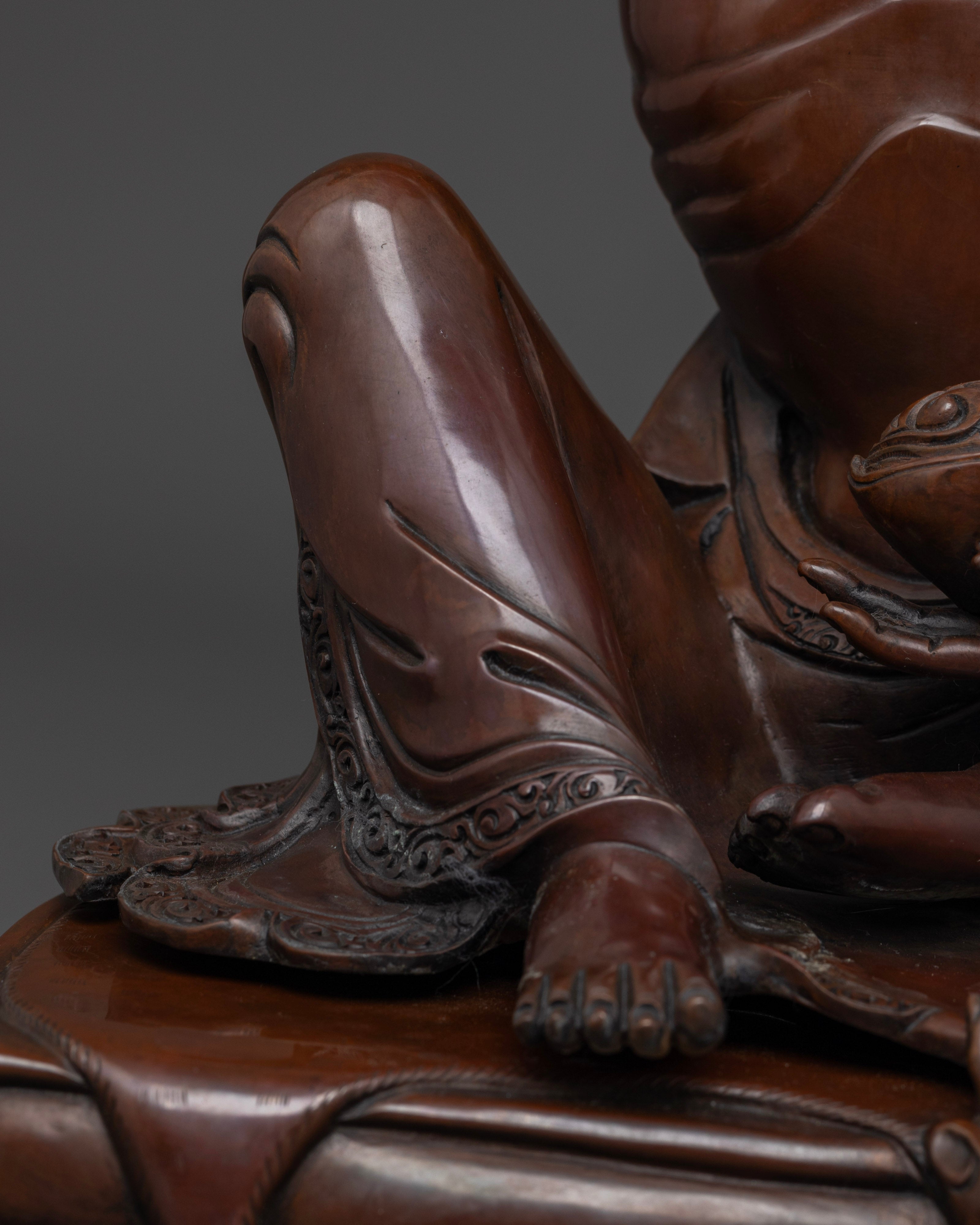 Milarepa Statue: Ideal for Yoga