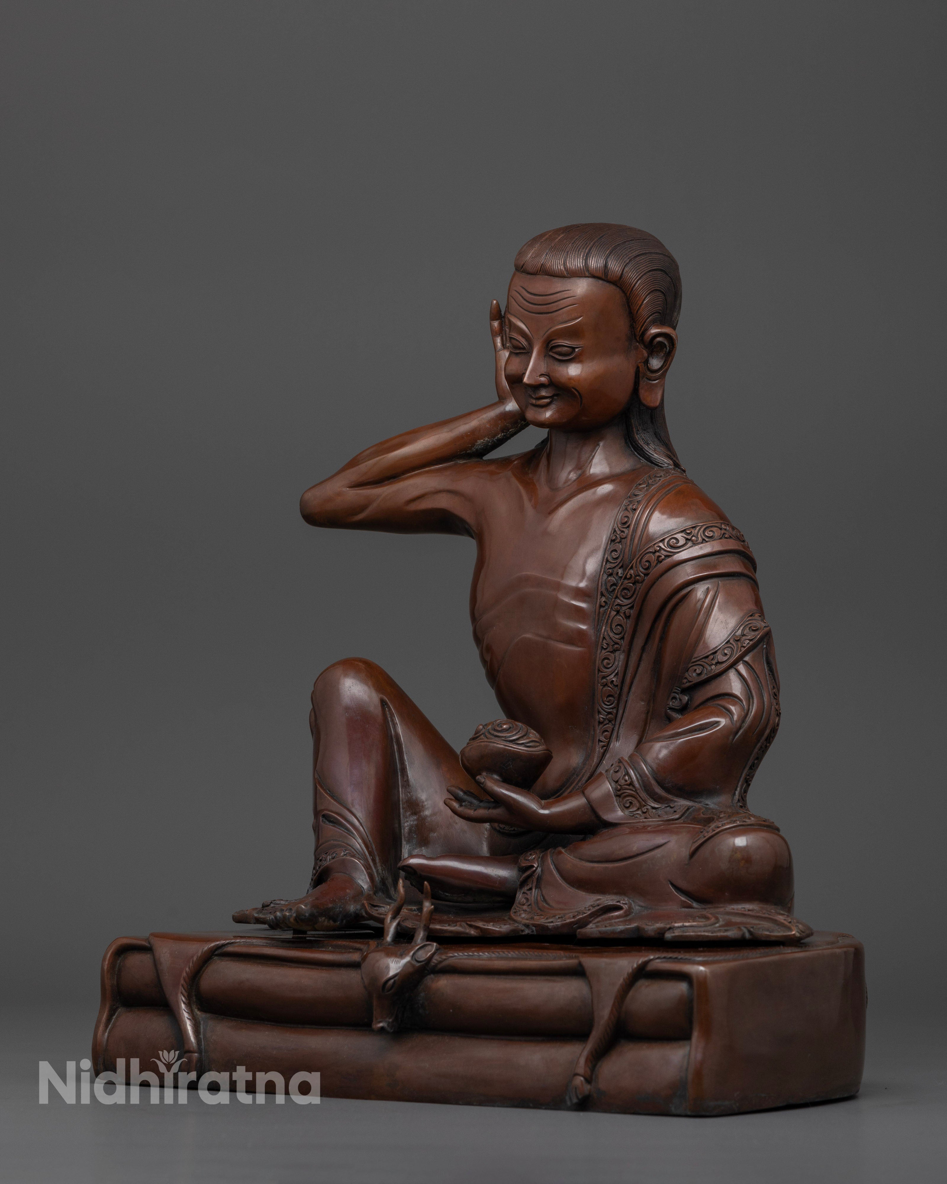 Milarepa Statue: Ideal for Yoga