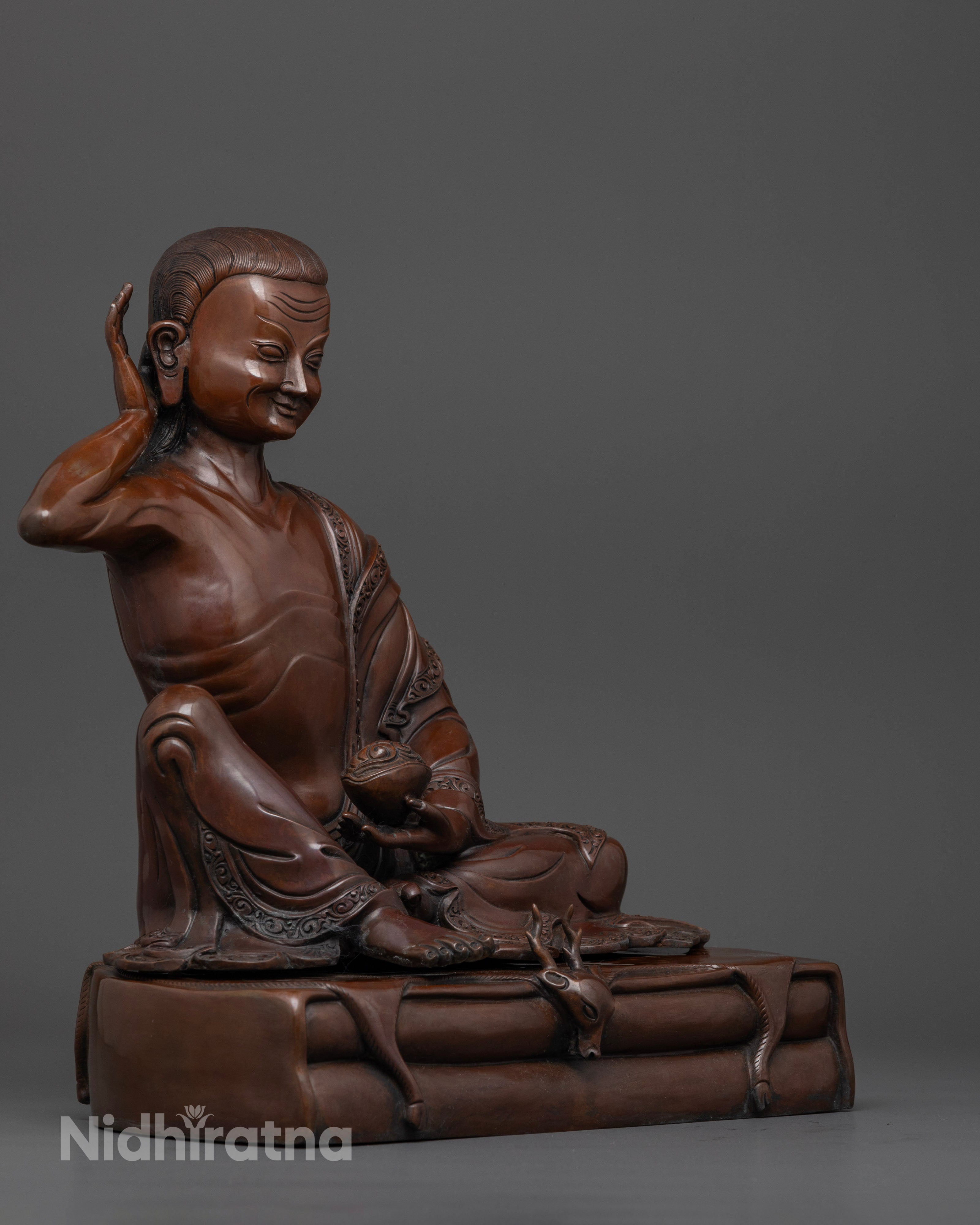 Milarepa Statue: Ideal for Yoga