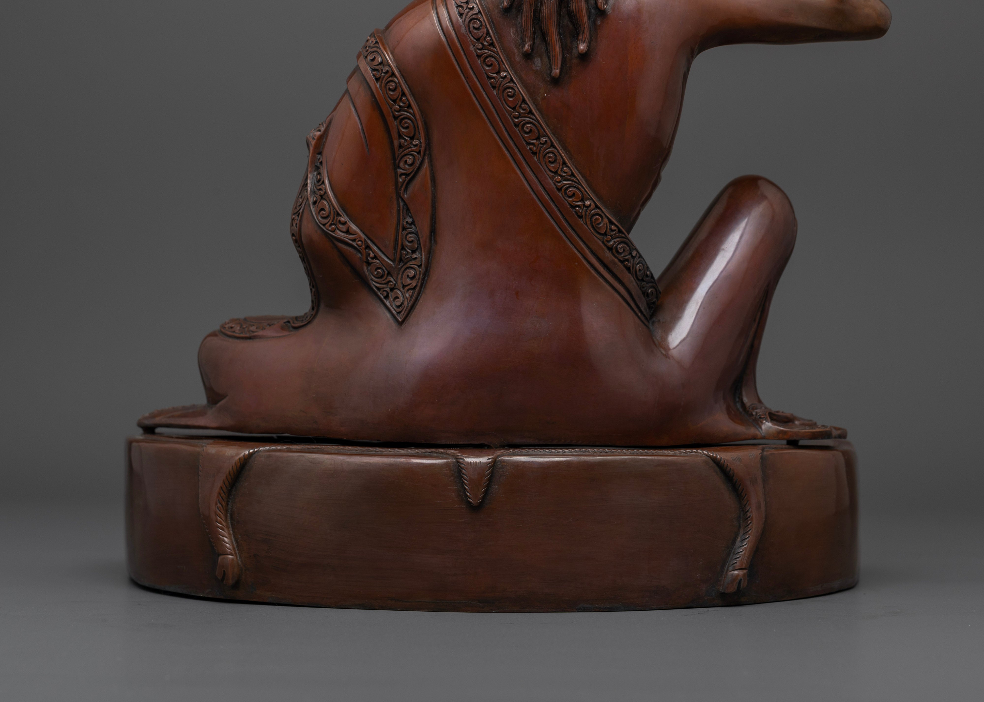 Milarepa Statue: Ideal for Yoga