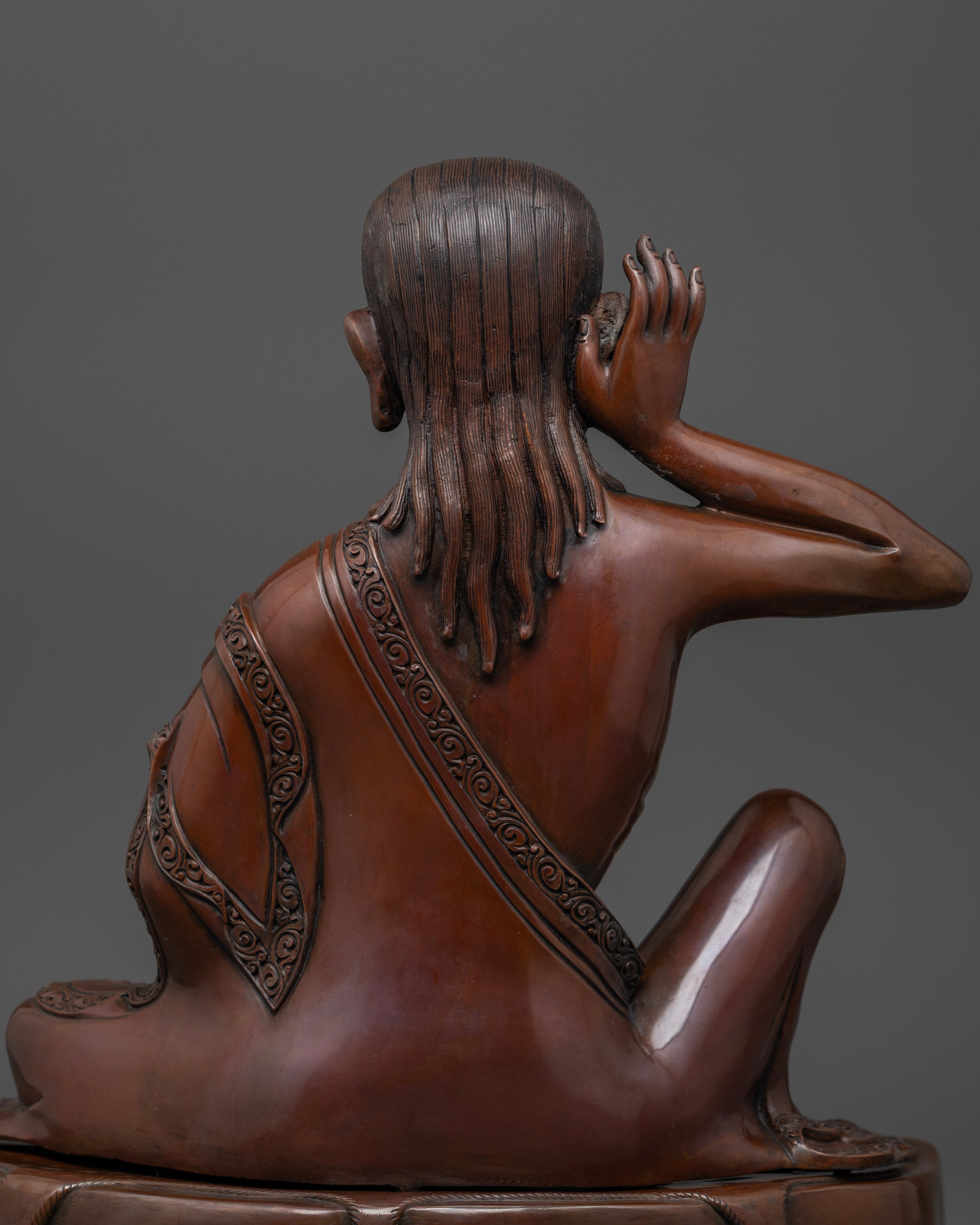 Milarepa Statue: Ideal for Yoga