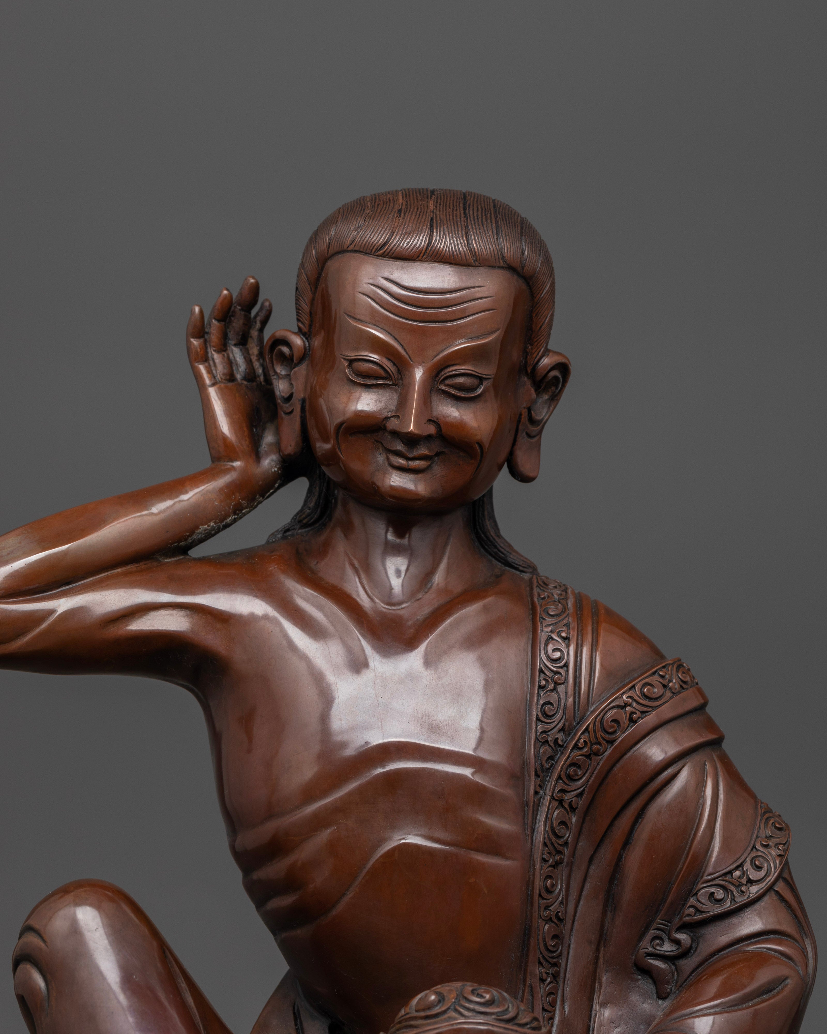Milarepa Statue: Ideal for Yoga