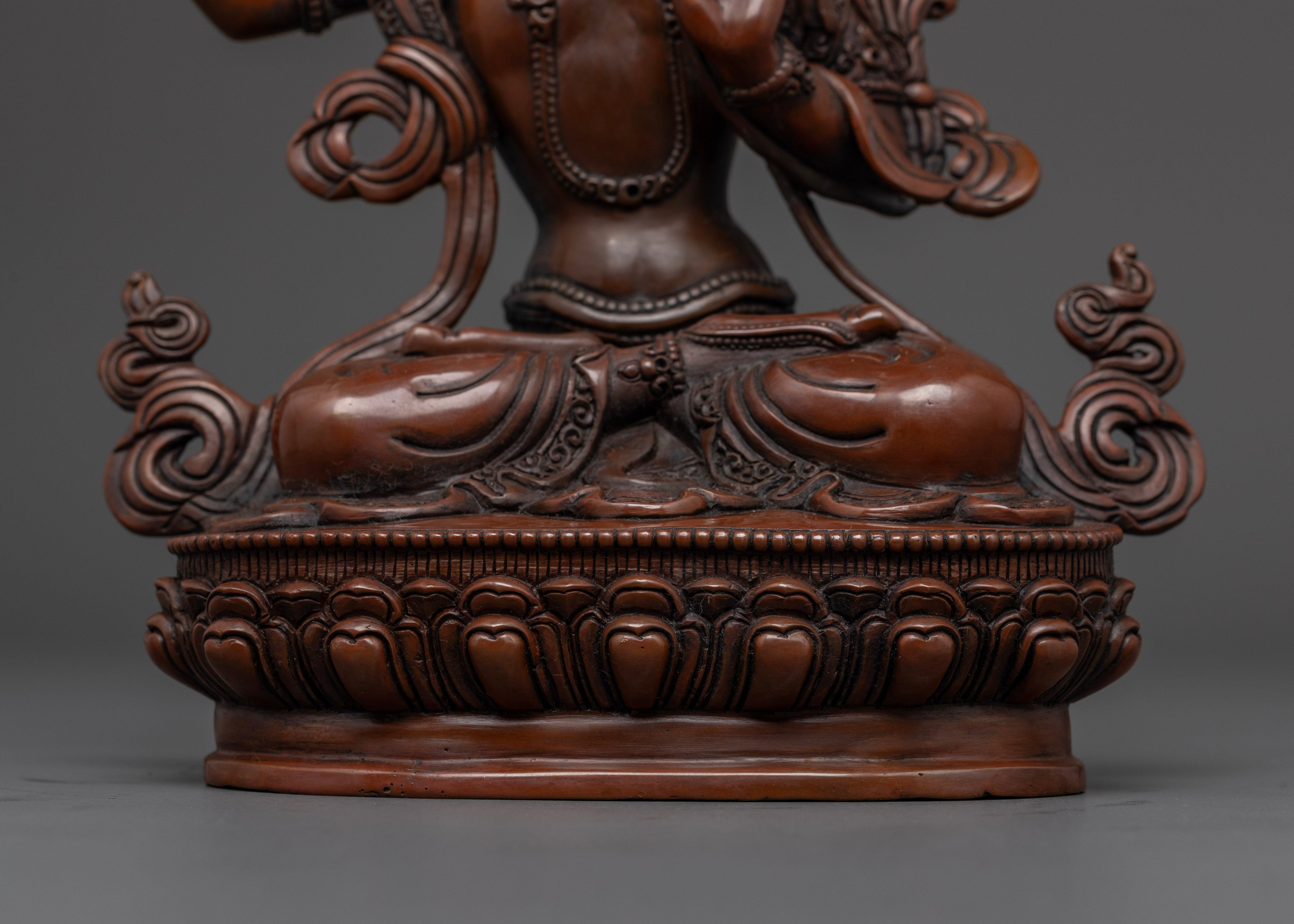 Manjushri Statue: Symbol of Wisdom
