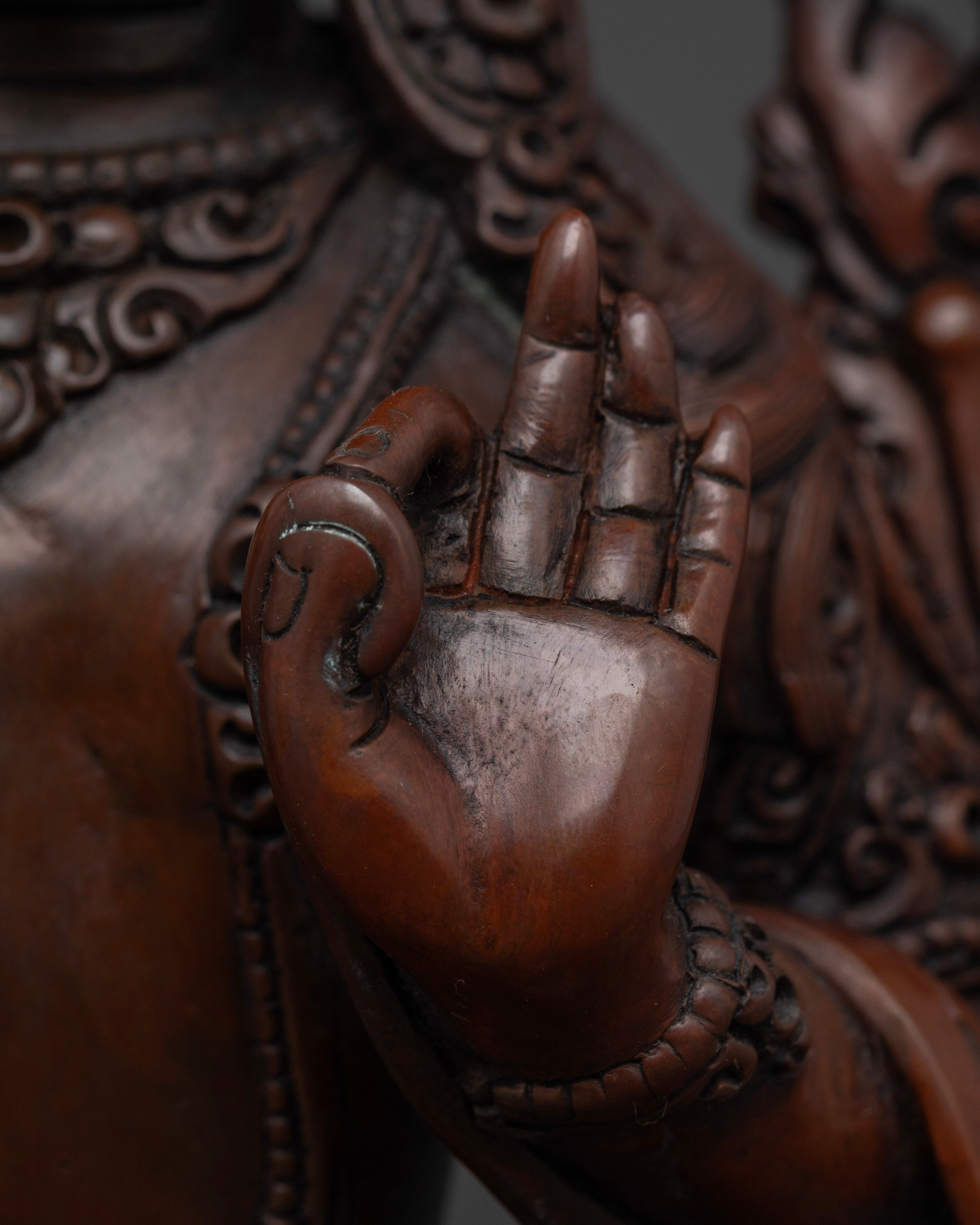 Manjushri Statue: Symbol of Wisdom