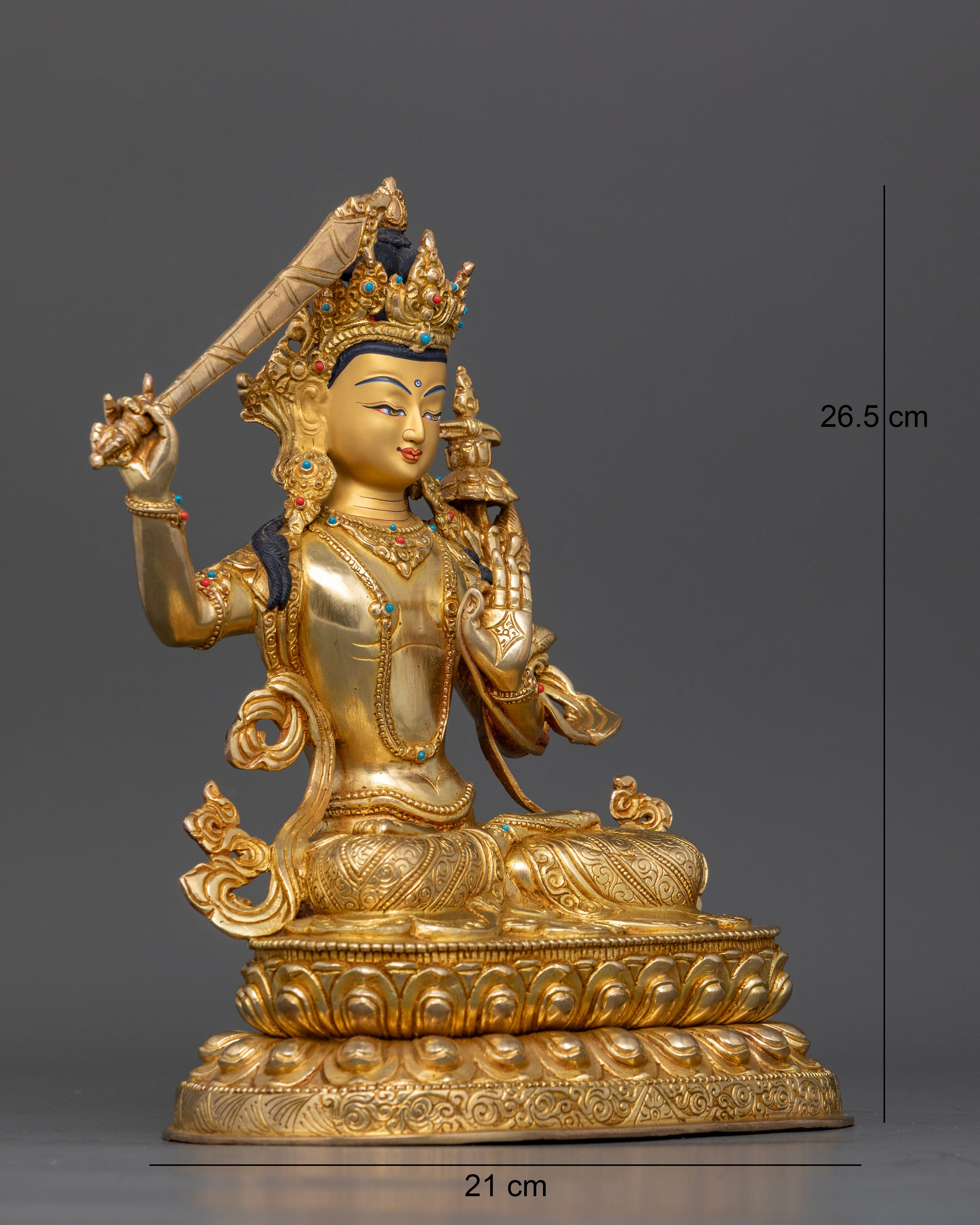 Manjushri Statue: Embodying the Wisdom of Enlightenment