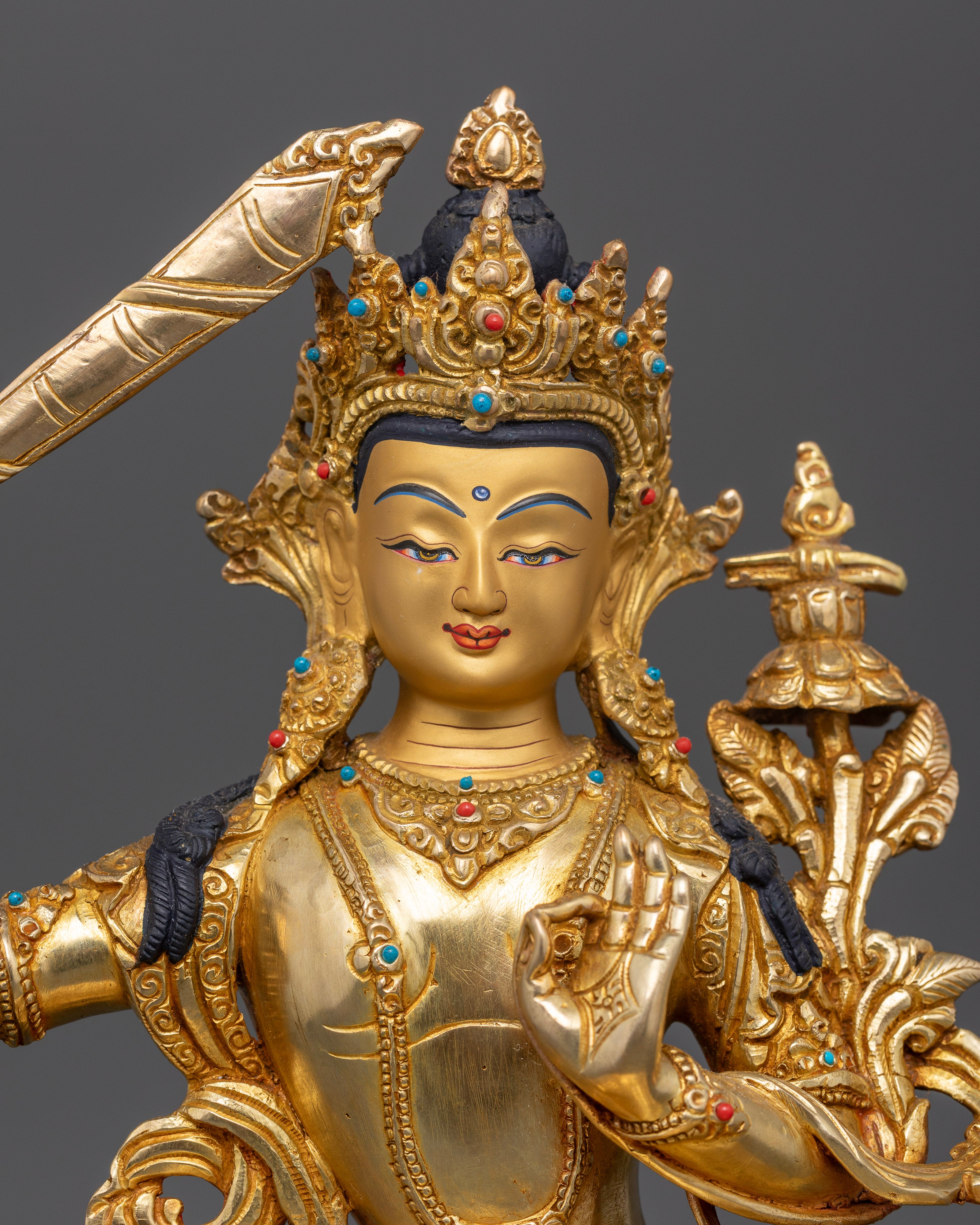 Manjushri Statue: Embodying the Wisdom of Enlightenment