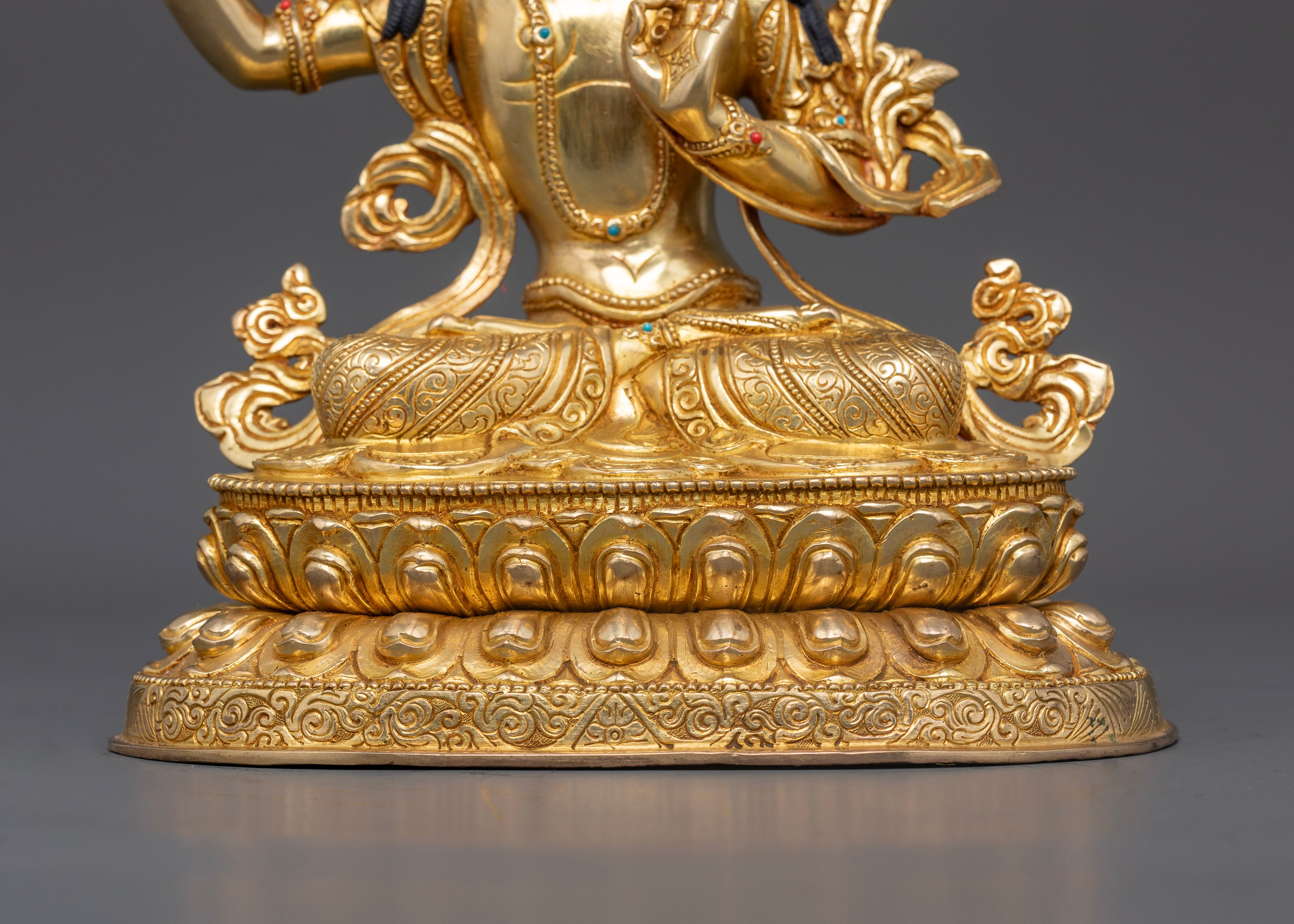 Manjushri Statue: Embodying the Wisdom of Enlightenment