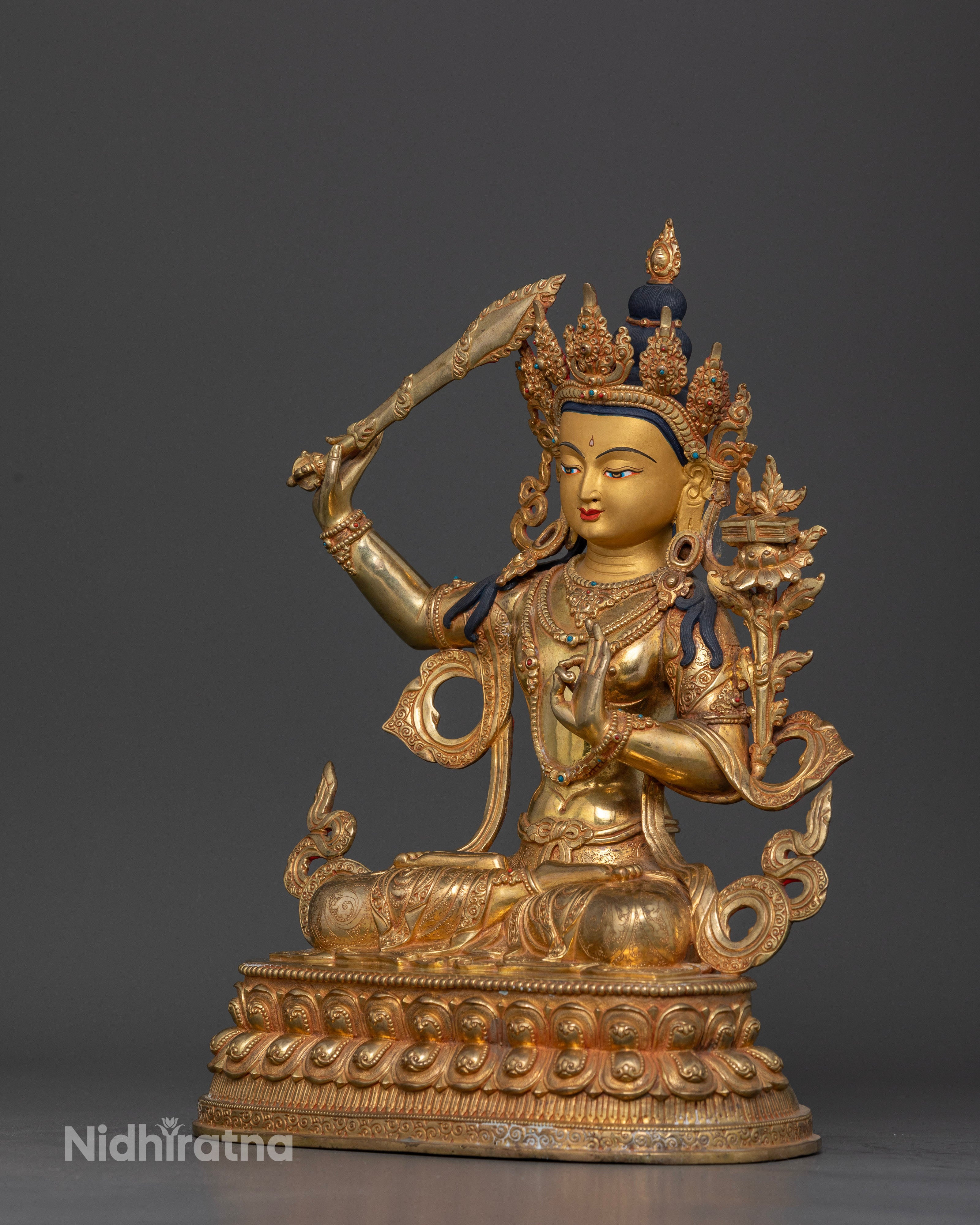The Compassionate Swordbearer: Manjushri's Wisdom Unveiled