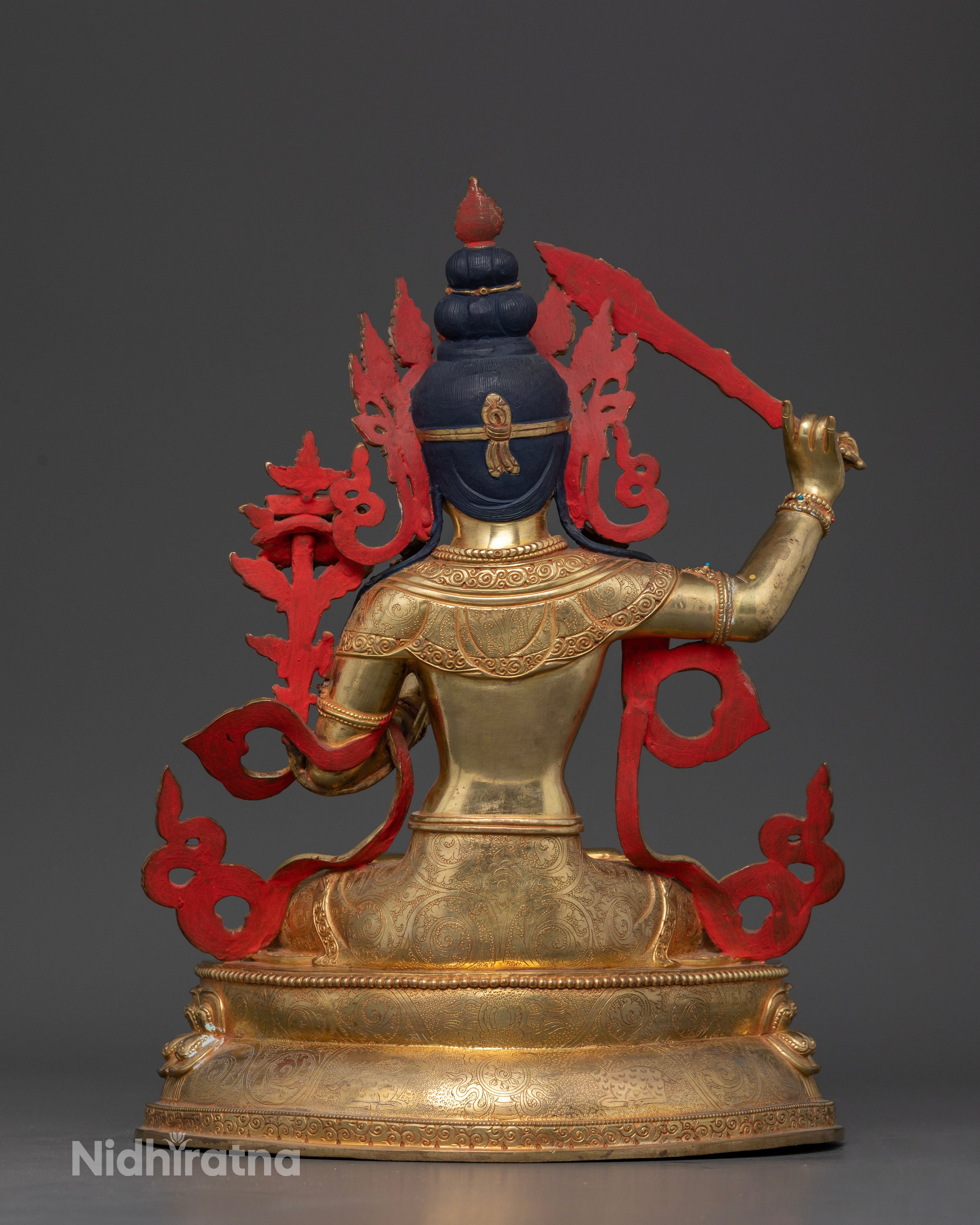 The Compassionate Swordbearer: Manjushri's Wisdom Unveiled