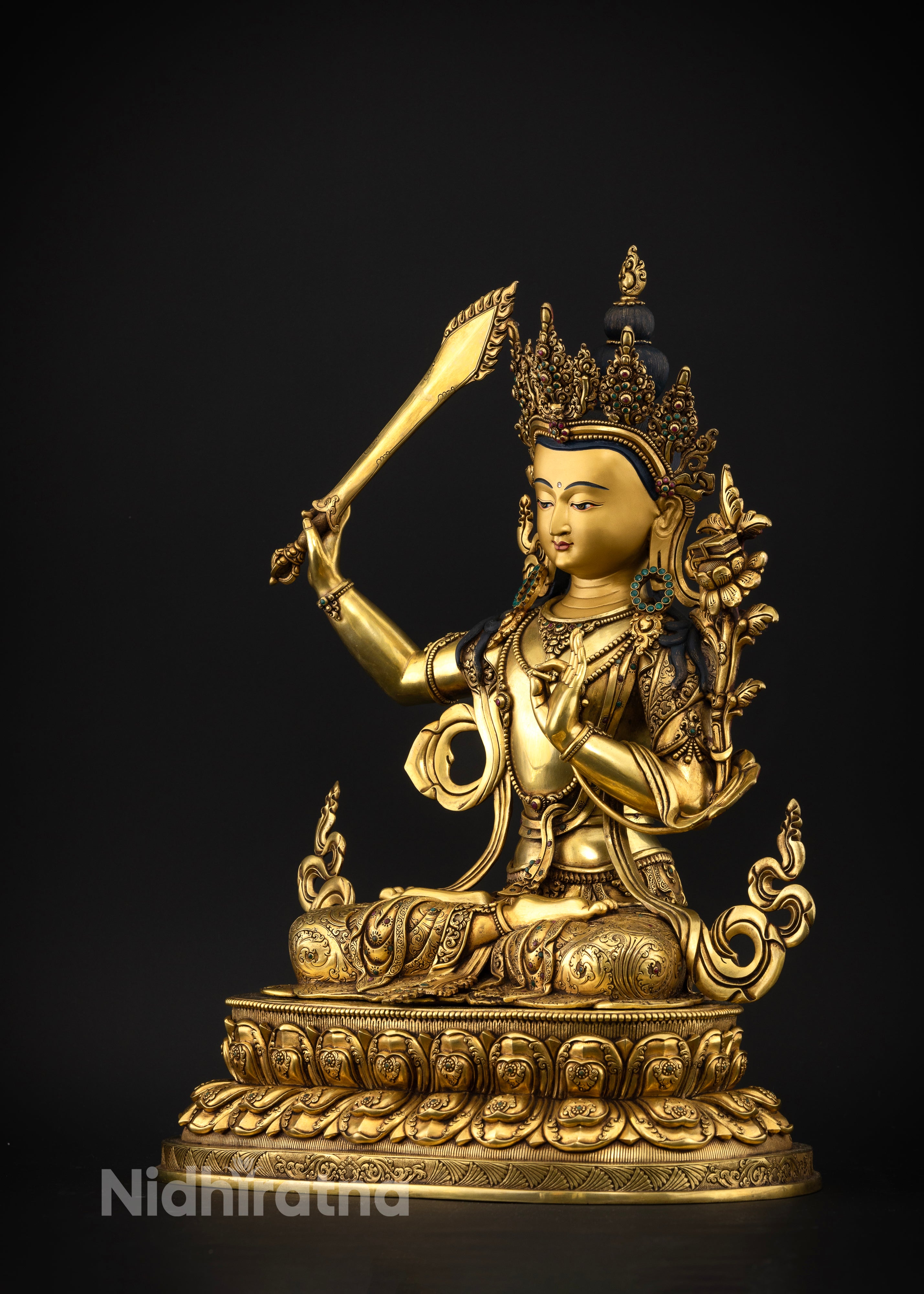 Manjushree: The Enlightened Bodhisattva of Wisdom