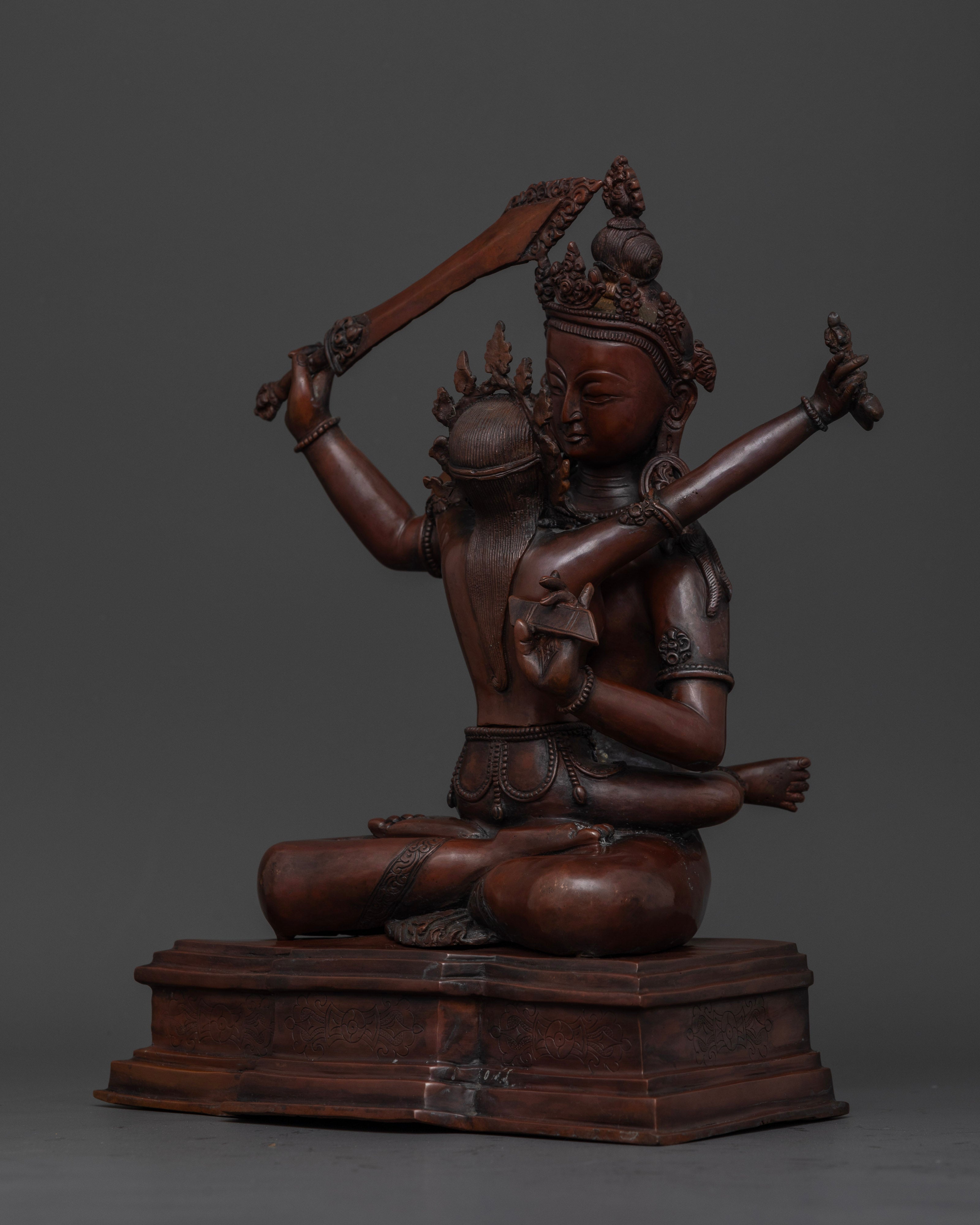 Manjushri and His Consort: Wisdom and Compassion in Buddhist Tradition