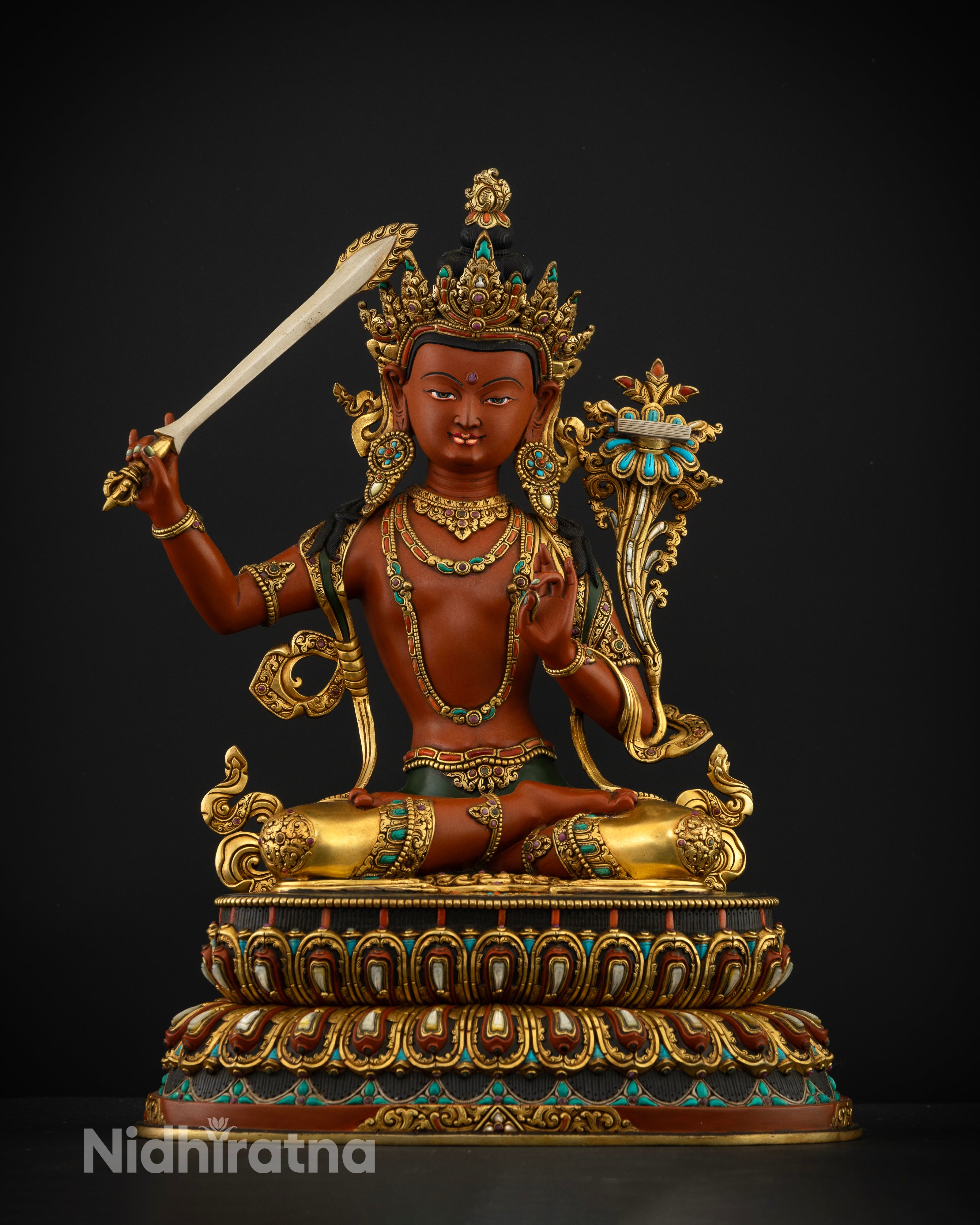 Manjushri in Red: The Artisanal Embodiment of Wisdom