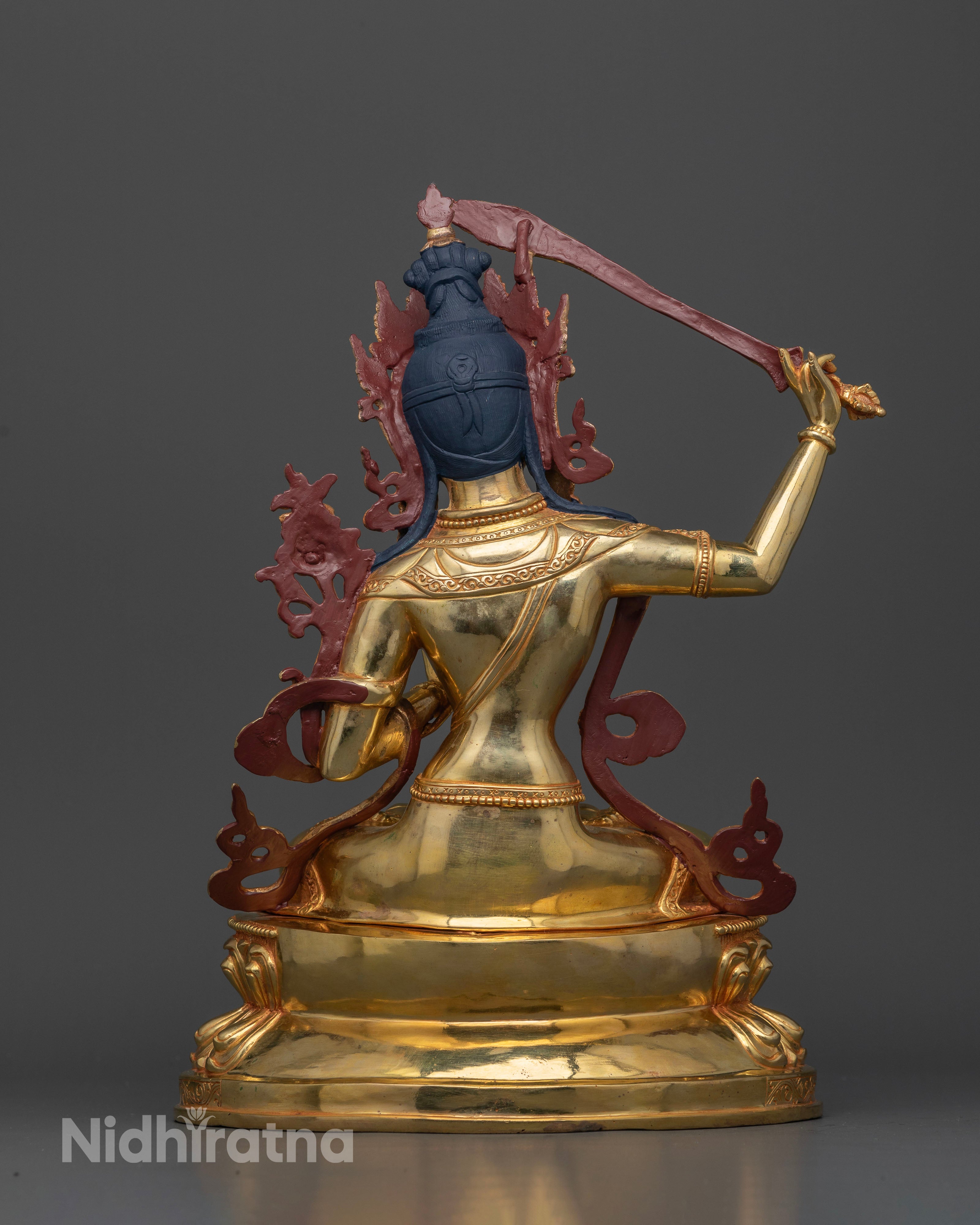 Manjushree Bodhisattva Embodying the Path to Enlightenment