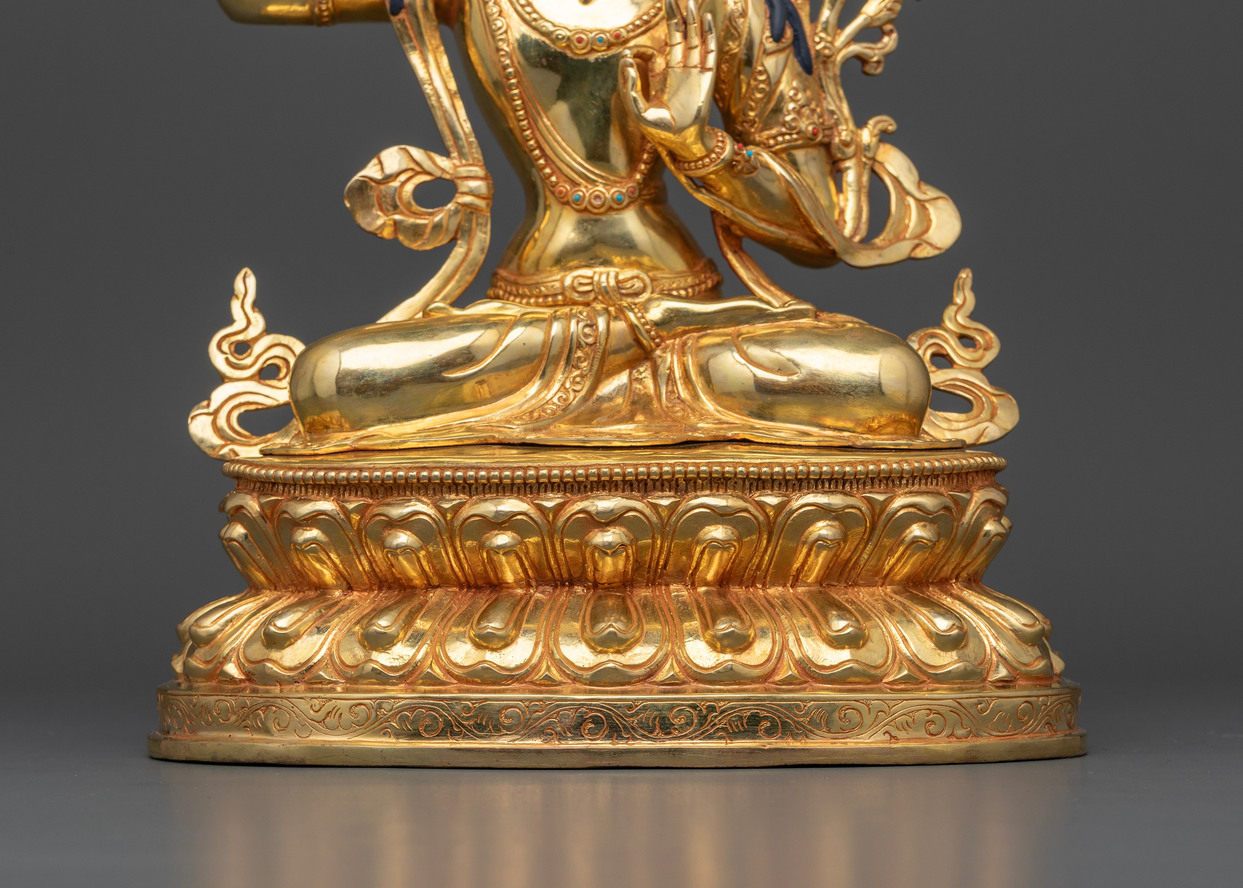 Manjushree Bodhisattva Embodying the Path to Enlightenment