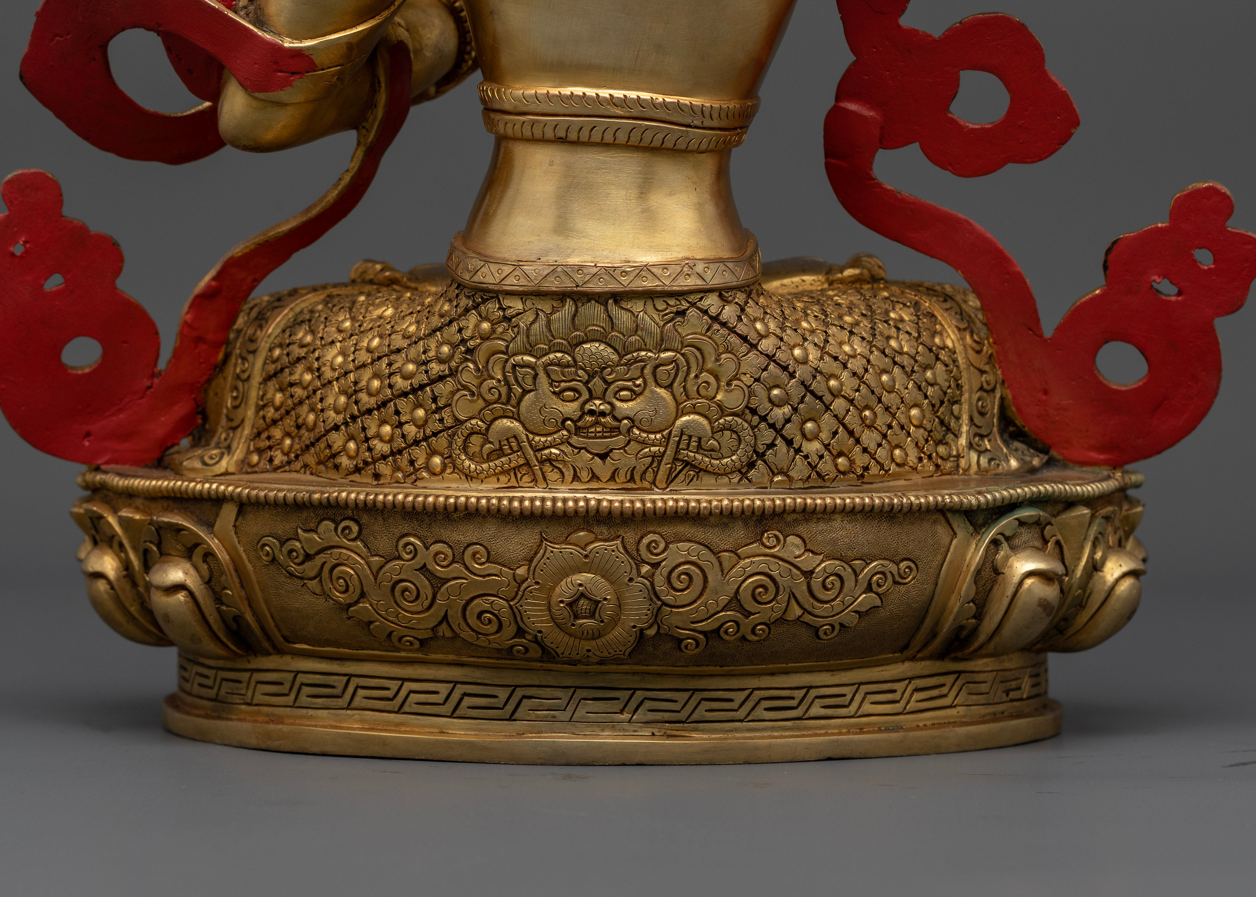 14 Inch Authentic Manjushri Statue