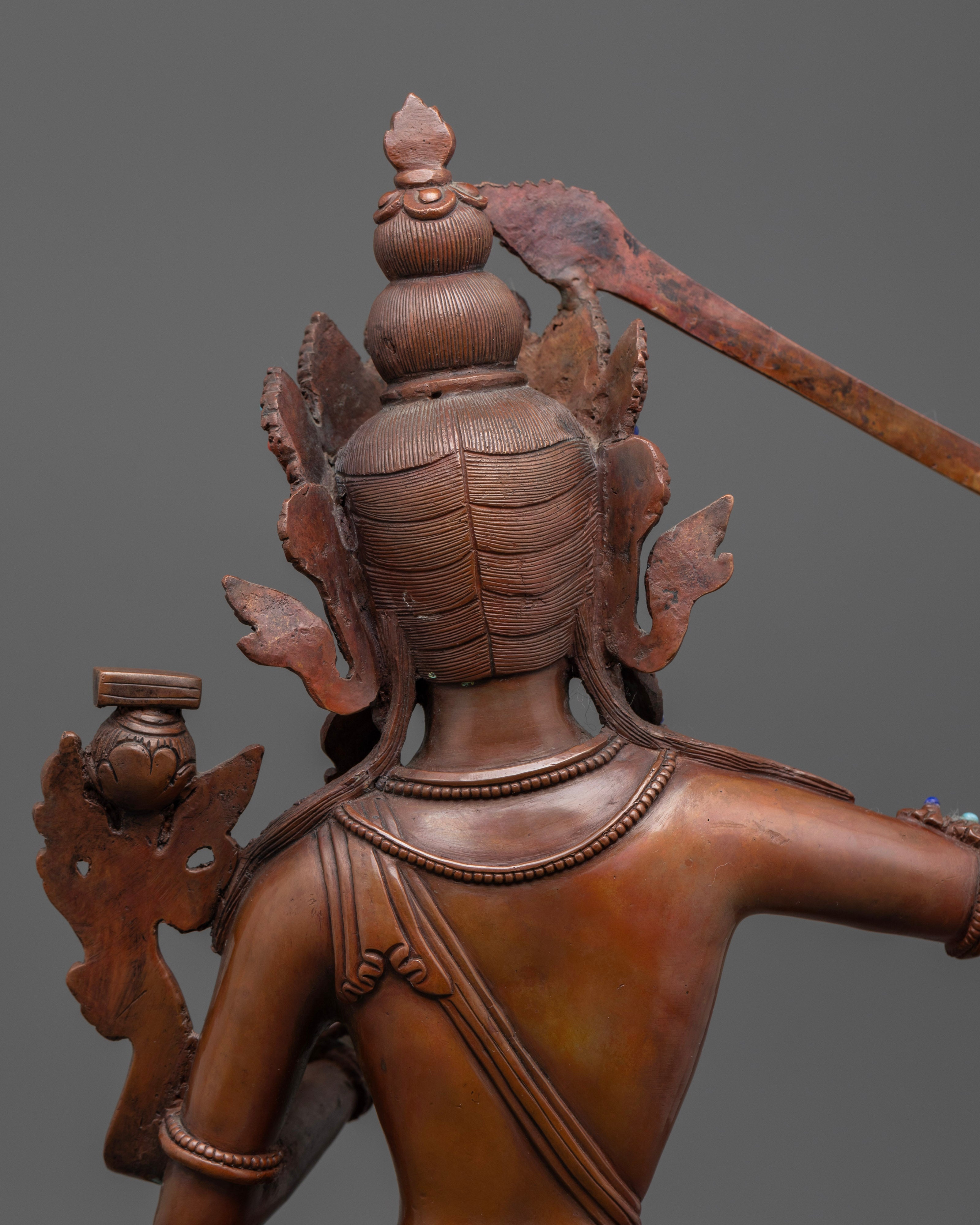 Oxidized Manjushri Statues: Enhance Your Space with Wisdom