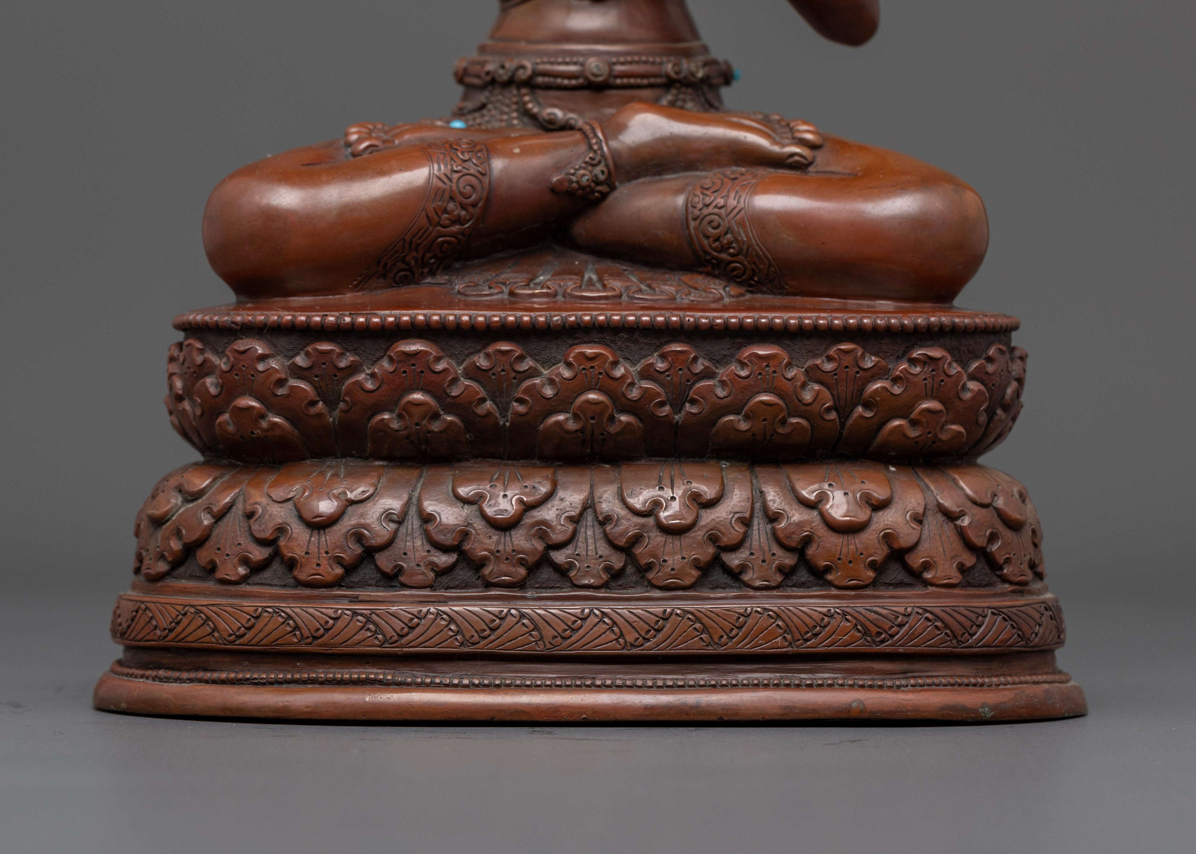 Oxidized Manjushri Statues: Enhance Your Space with Wisdom
