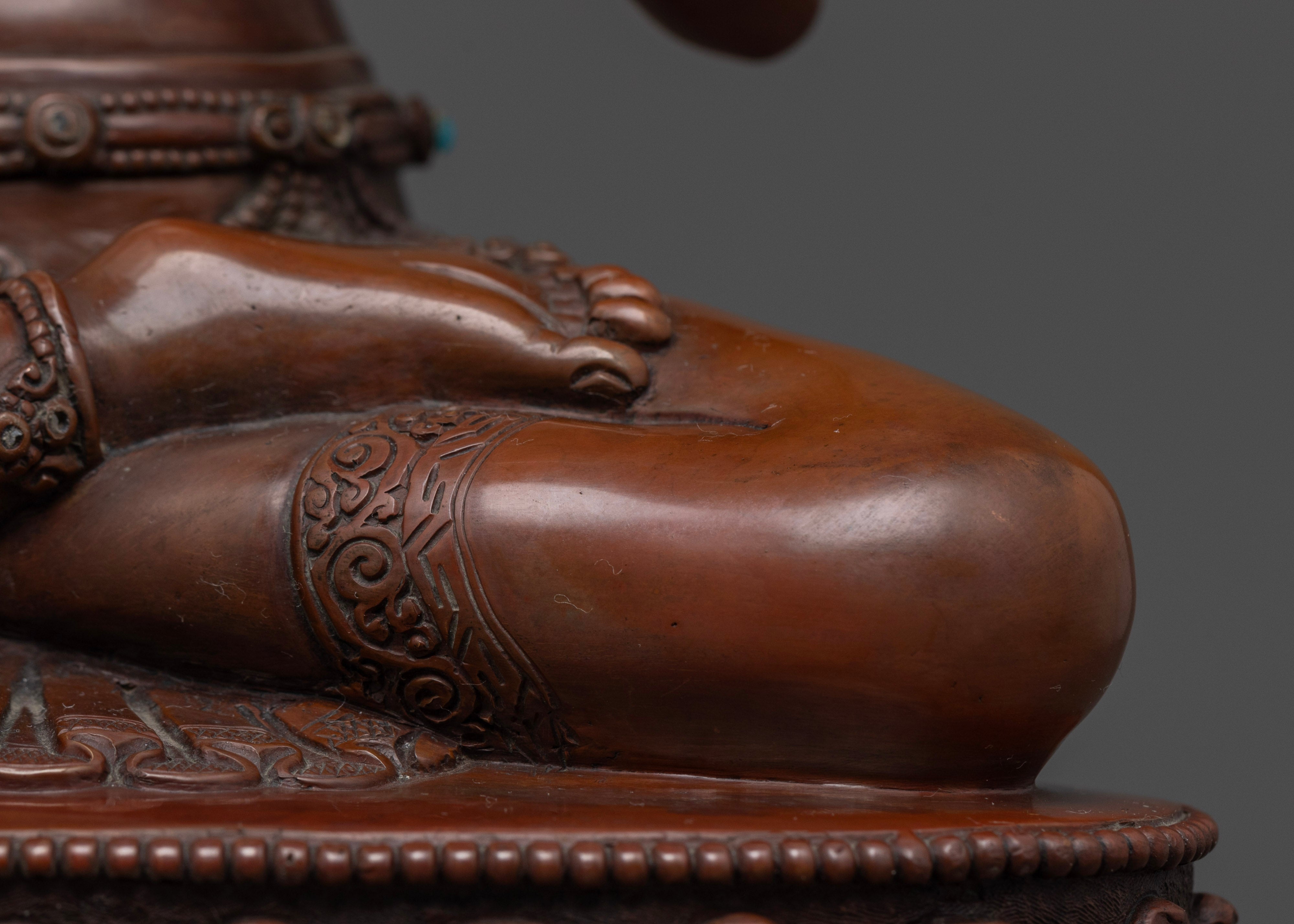 Oxidized Manjushri Statues: Enhance Your Space with Wisdom