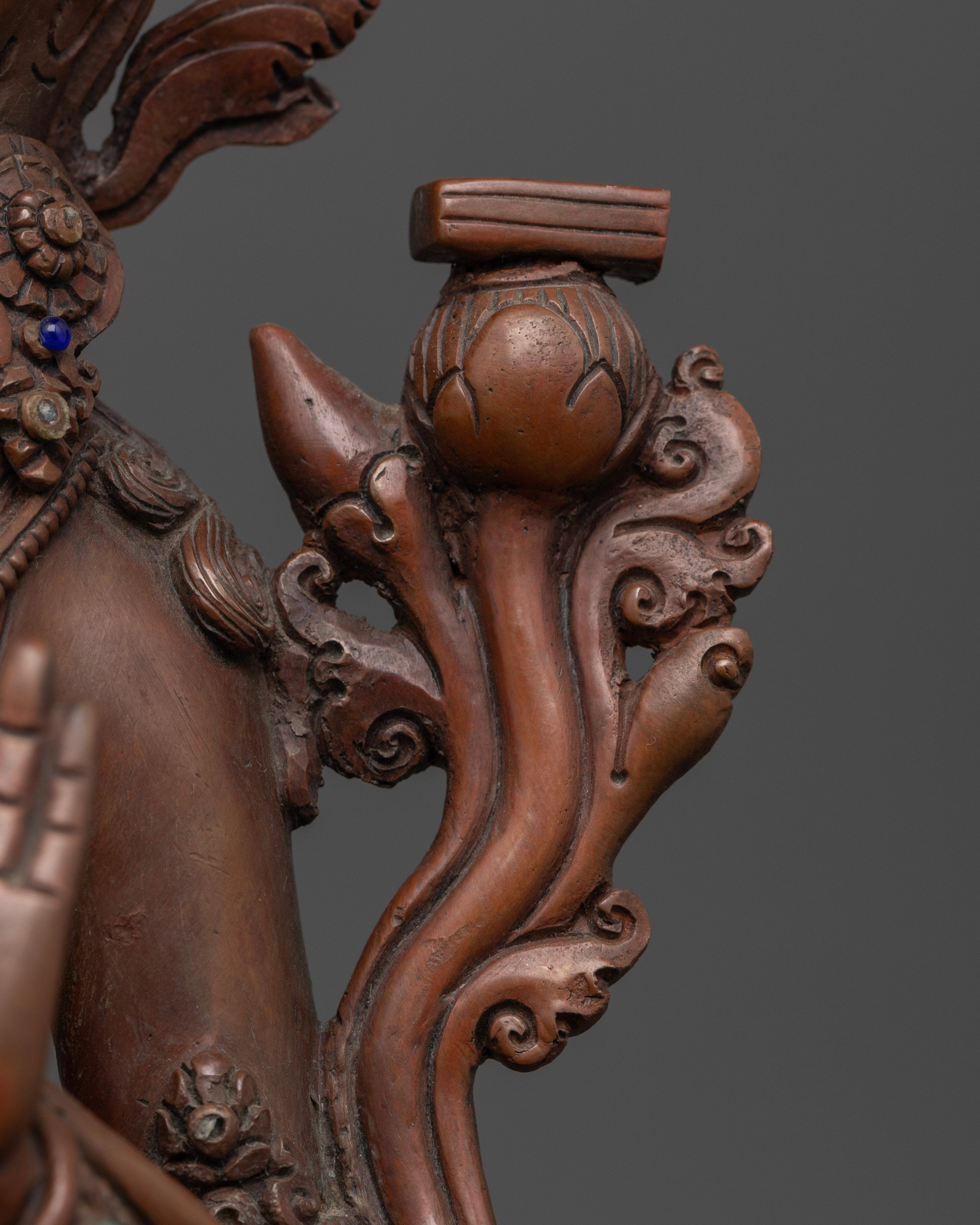 Oxidized Manjushri Statues: Enhance Your Space with Wisdom