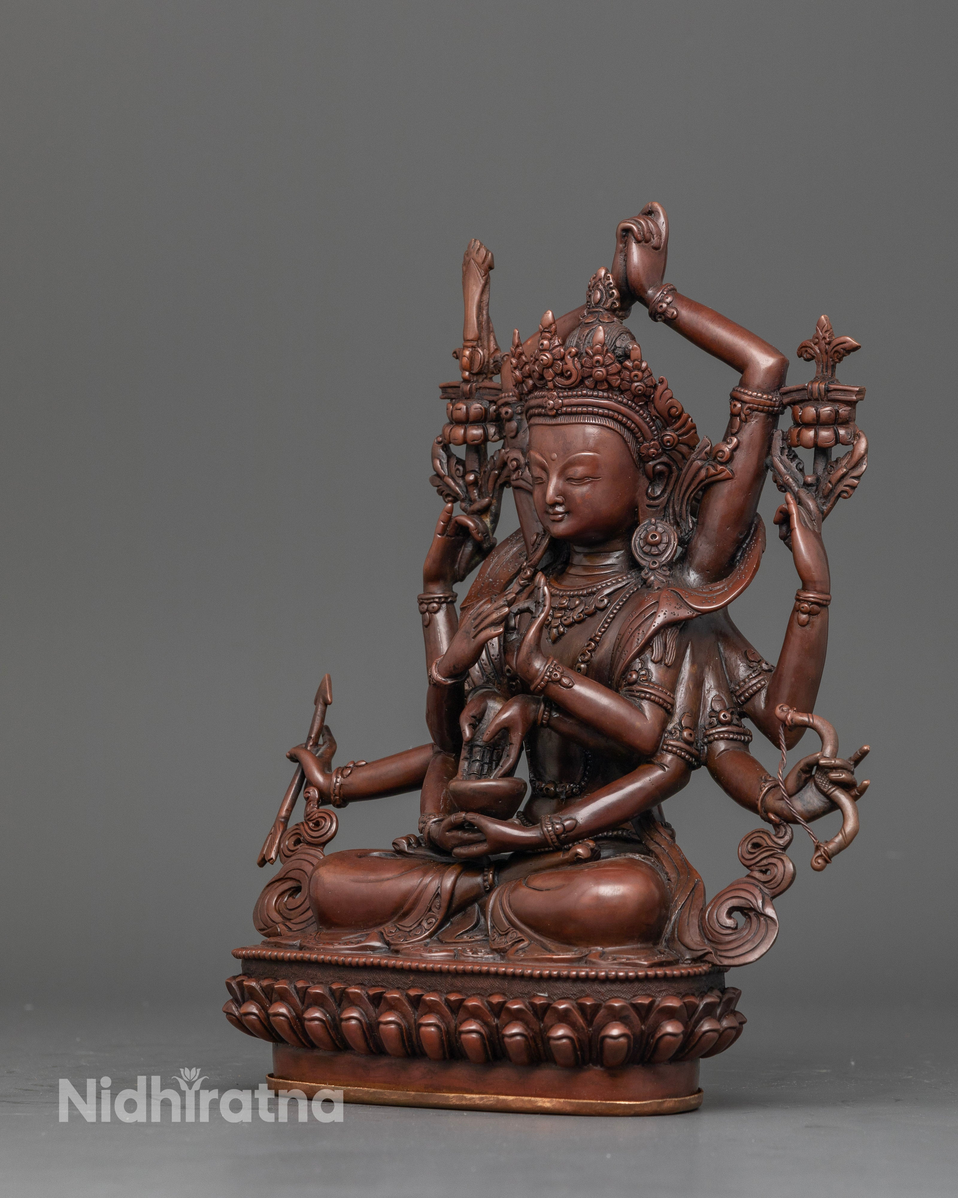 Namasangati (Manjushri): Defender with Ten Powerful Hands