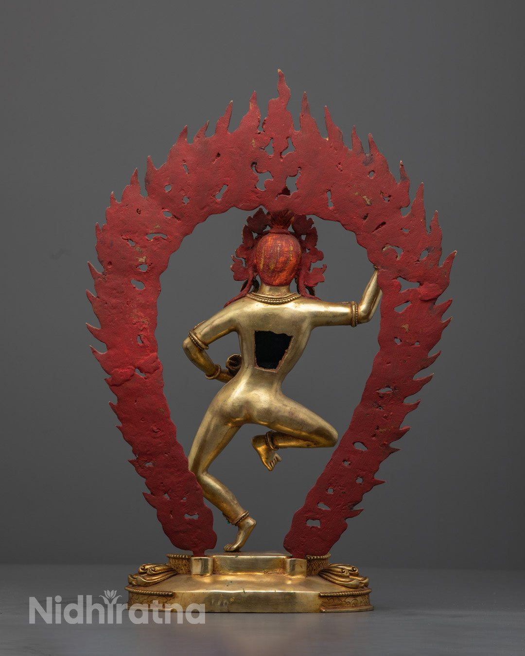Machig Labdron Statue | Handmade Gold-Gilded Sculpture