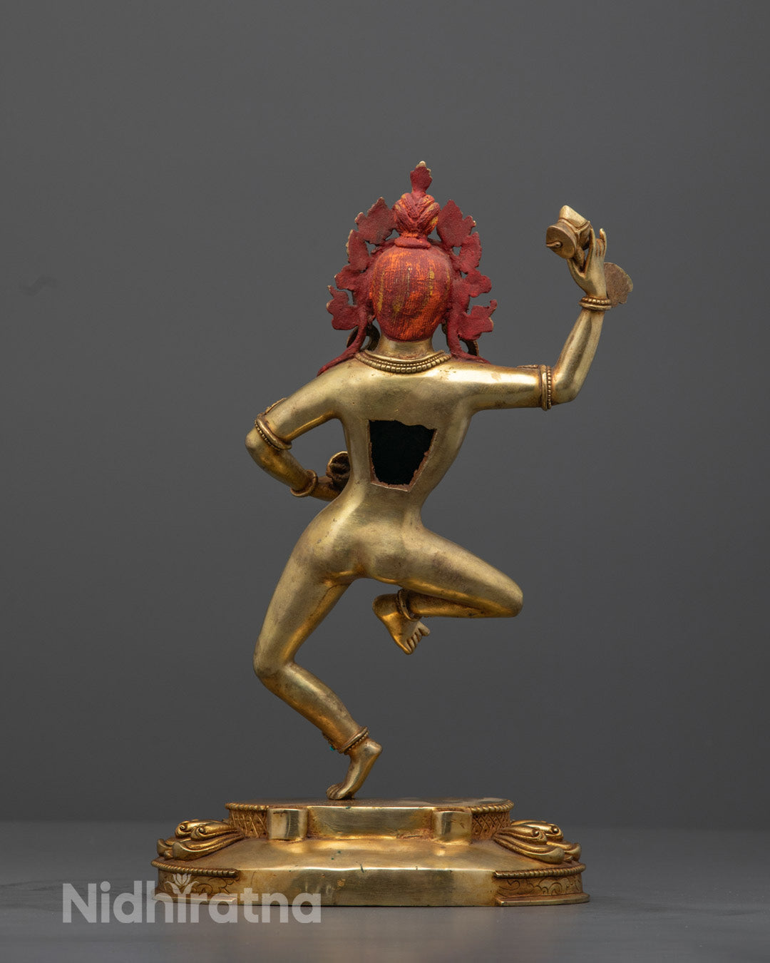 Machig Labdron Statue | Handmade Gold-Gilded Sculpture