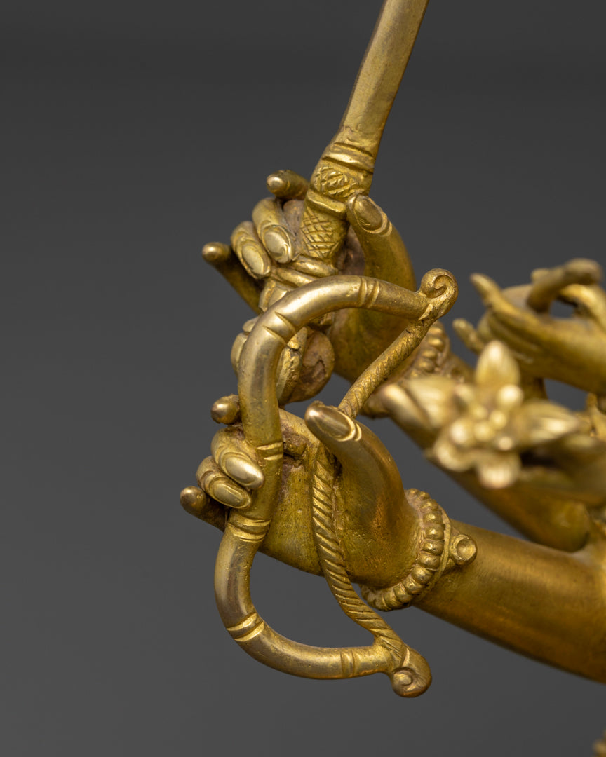 Mahamanjushri Statue for Altars and Sacred Spaces