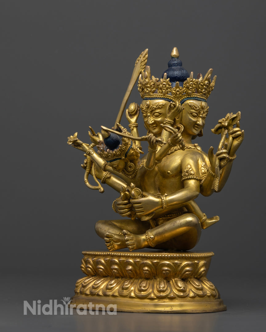 Mahamanjushri Statue for Altars and Sacred Spaces