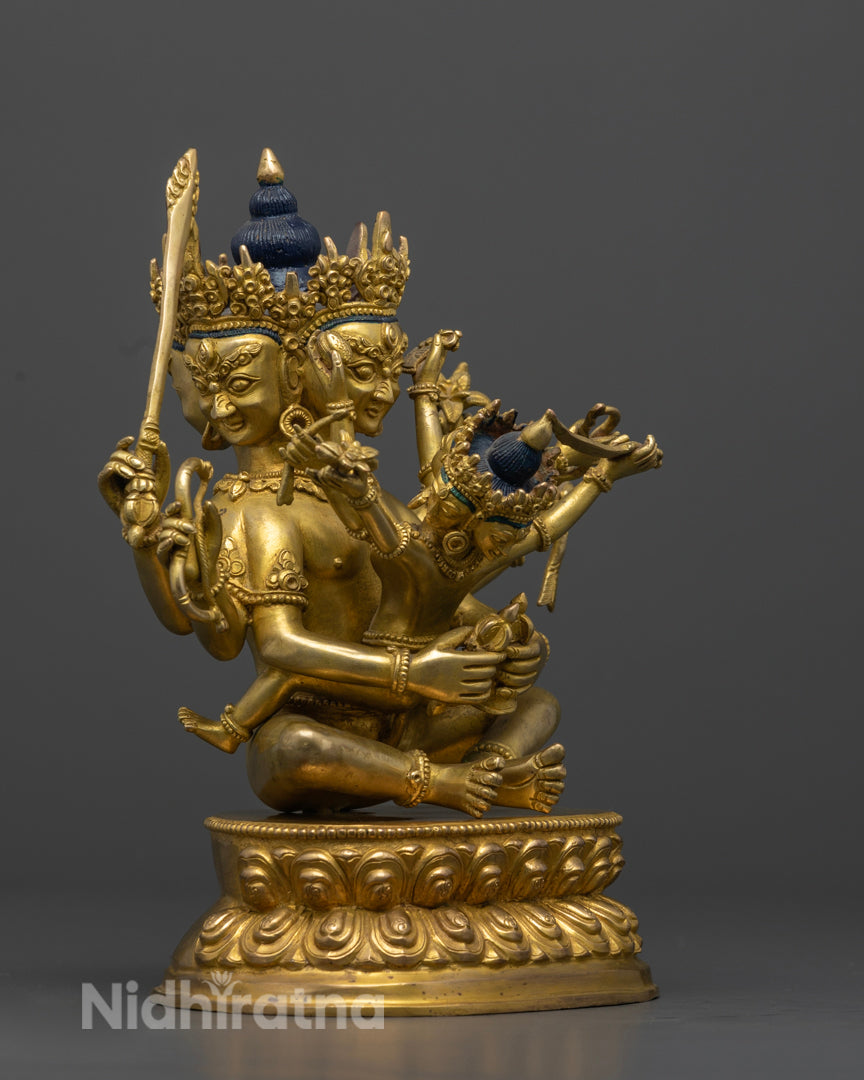 Mahamanjushri Statue for Altars and Sacred Spaces
