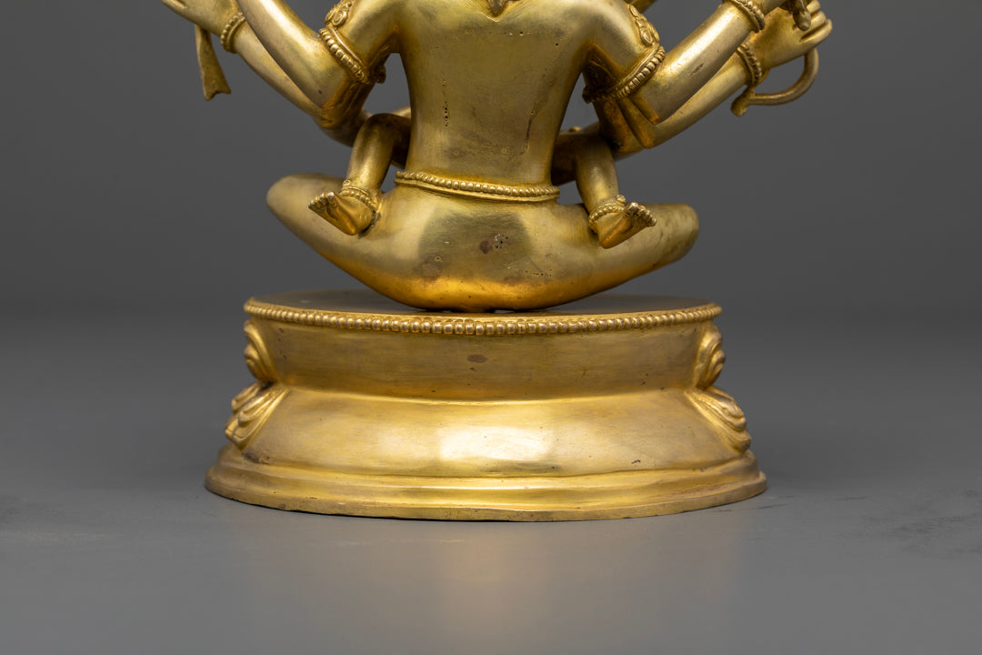 Mahamanjushri Statue for Altars and Sacred Spaces