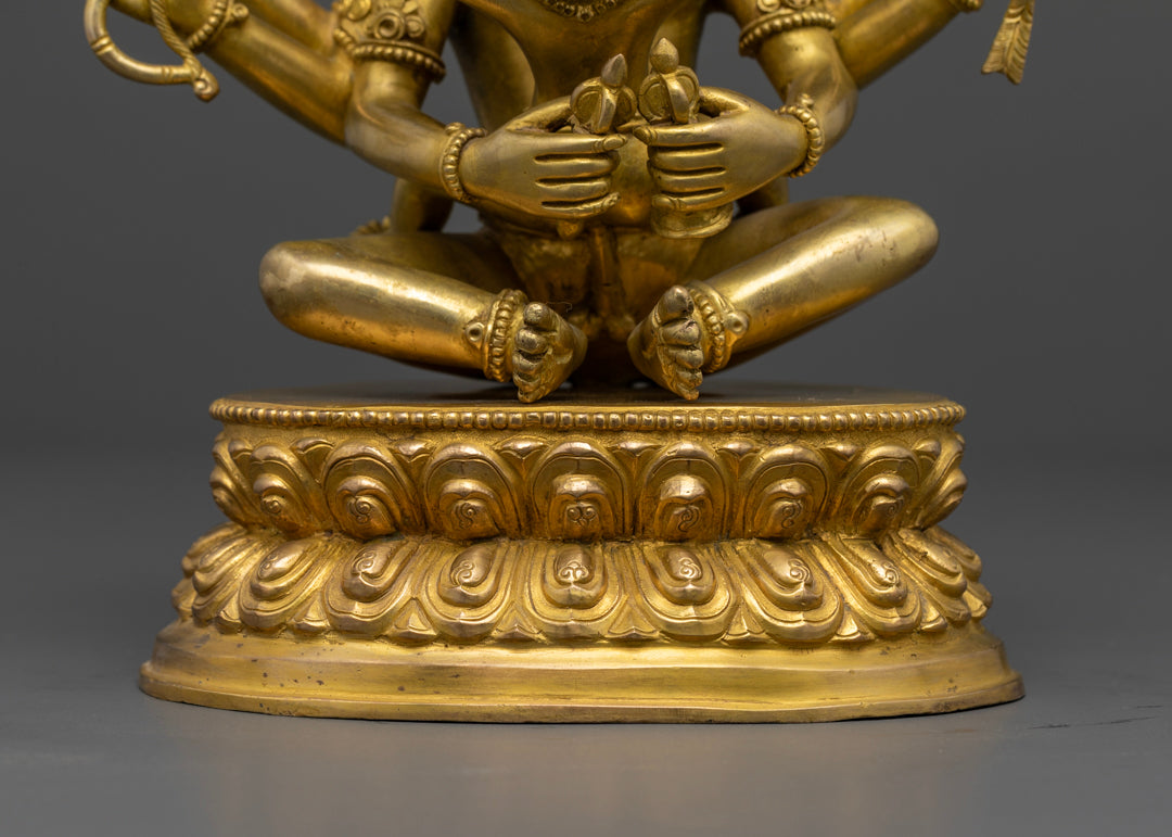 Mahamanjushri Statue for Altars and Sacred Spaces