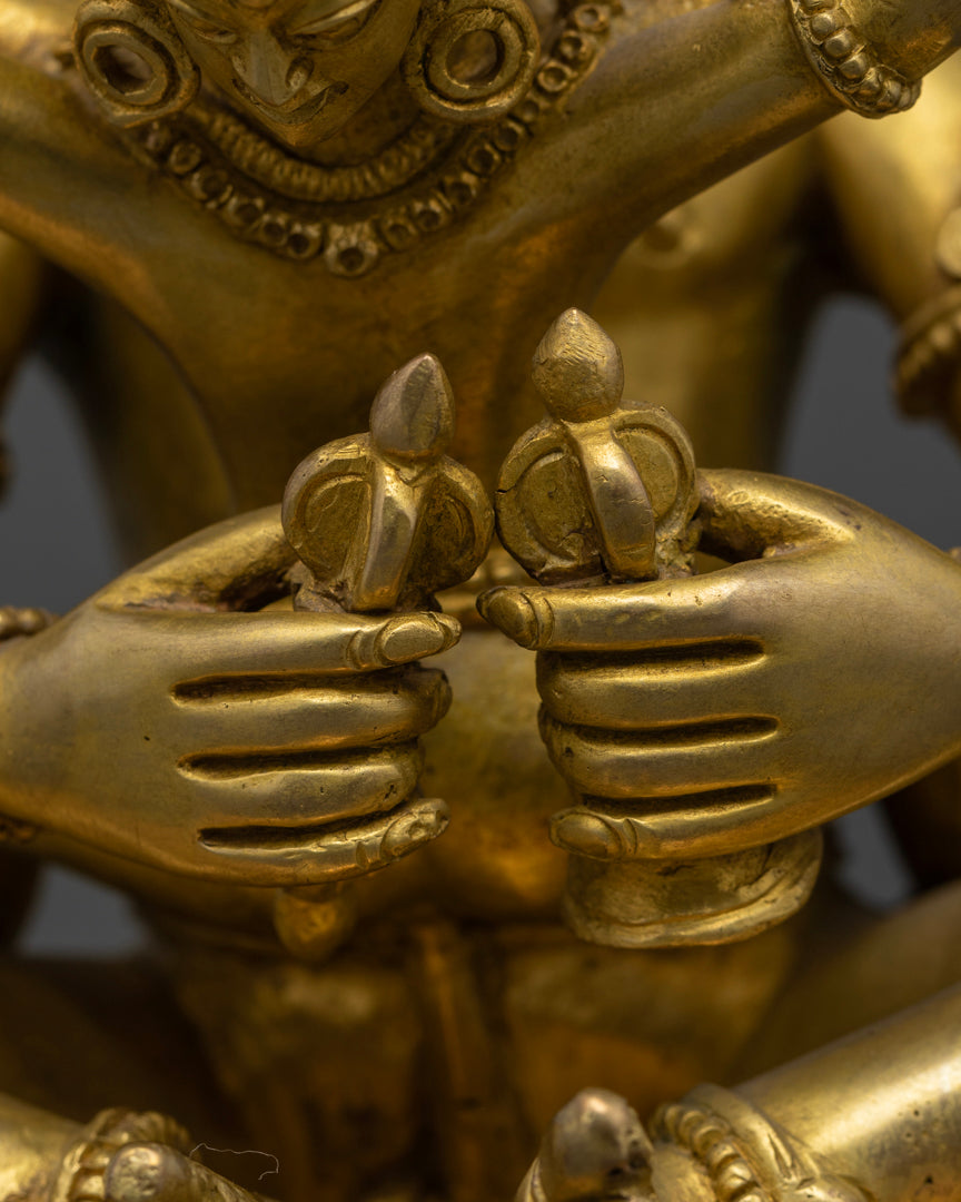 Mahamanjushri Statue for Altars and Sacred Spaces