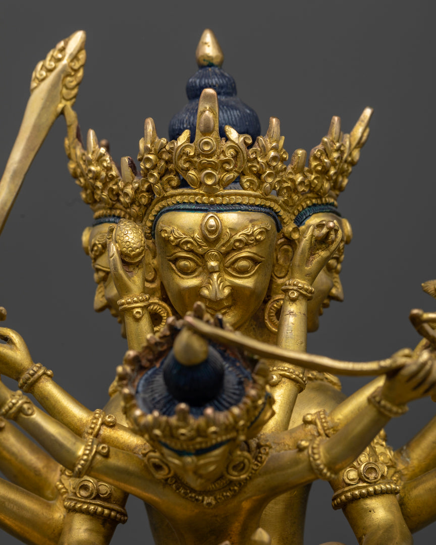 Mahamanjushri Statue for Altars and Sacred Spaces