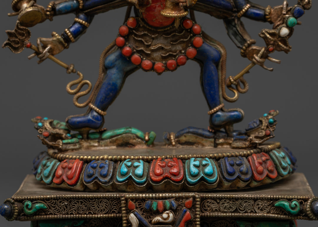 Buddhist Kalachakra Deity Statue | Spiritual Decor